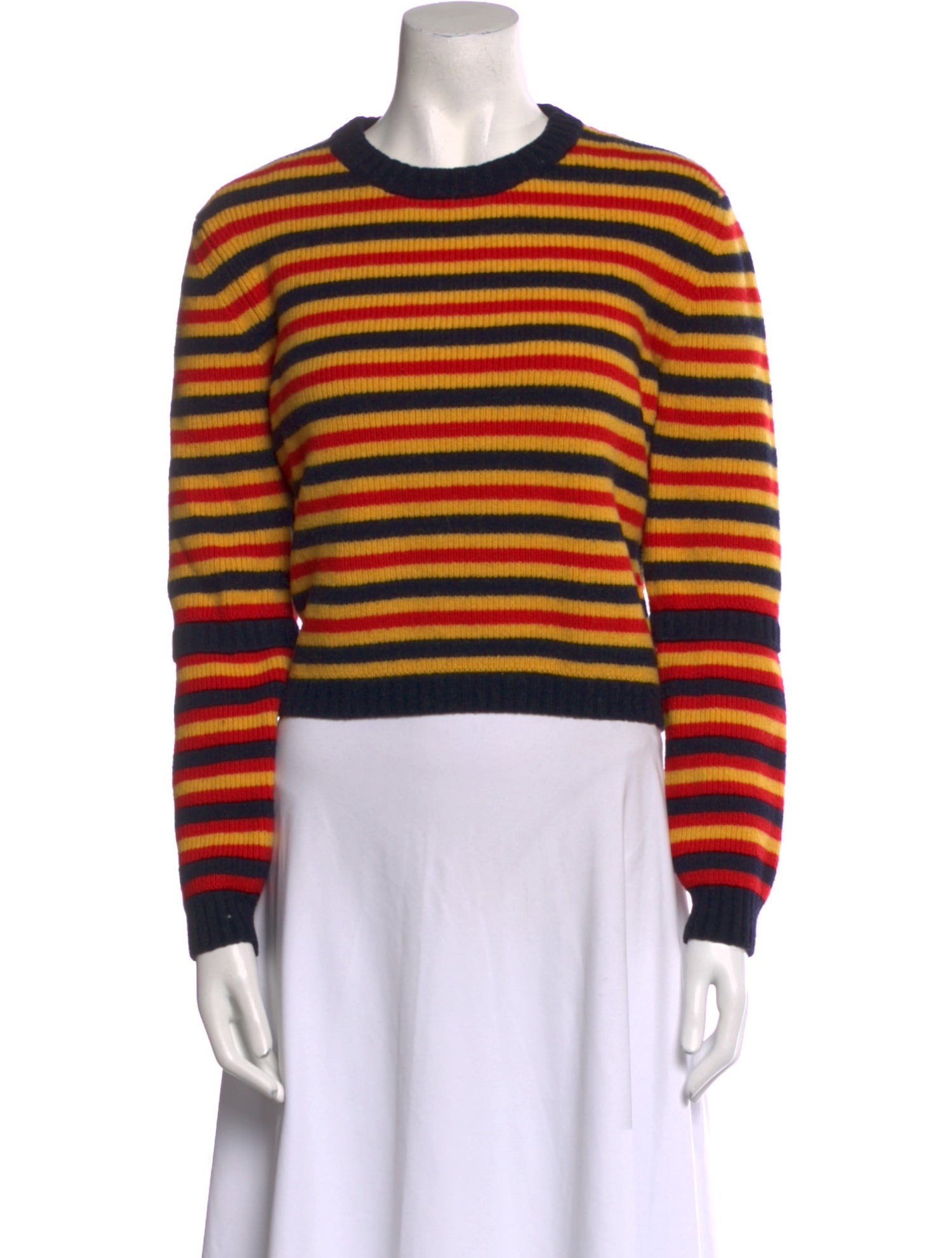 Victoria Beckham Wool Striped Sweater