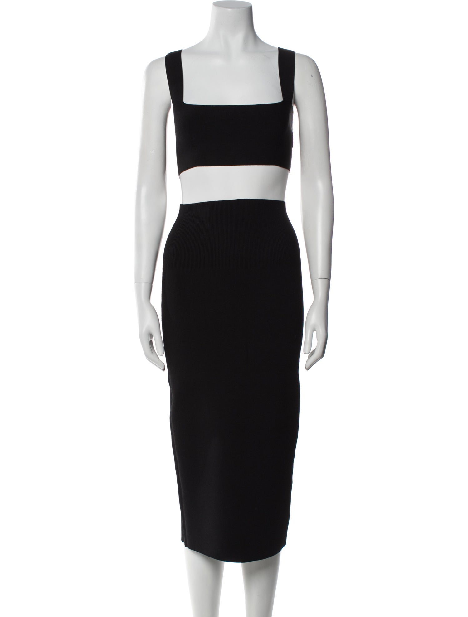 Victoria Beckham Silk Skirt Set