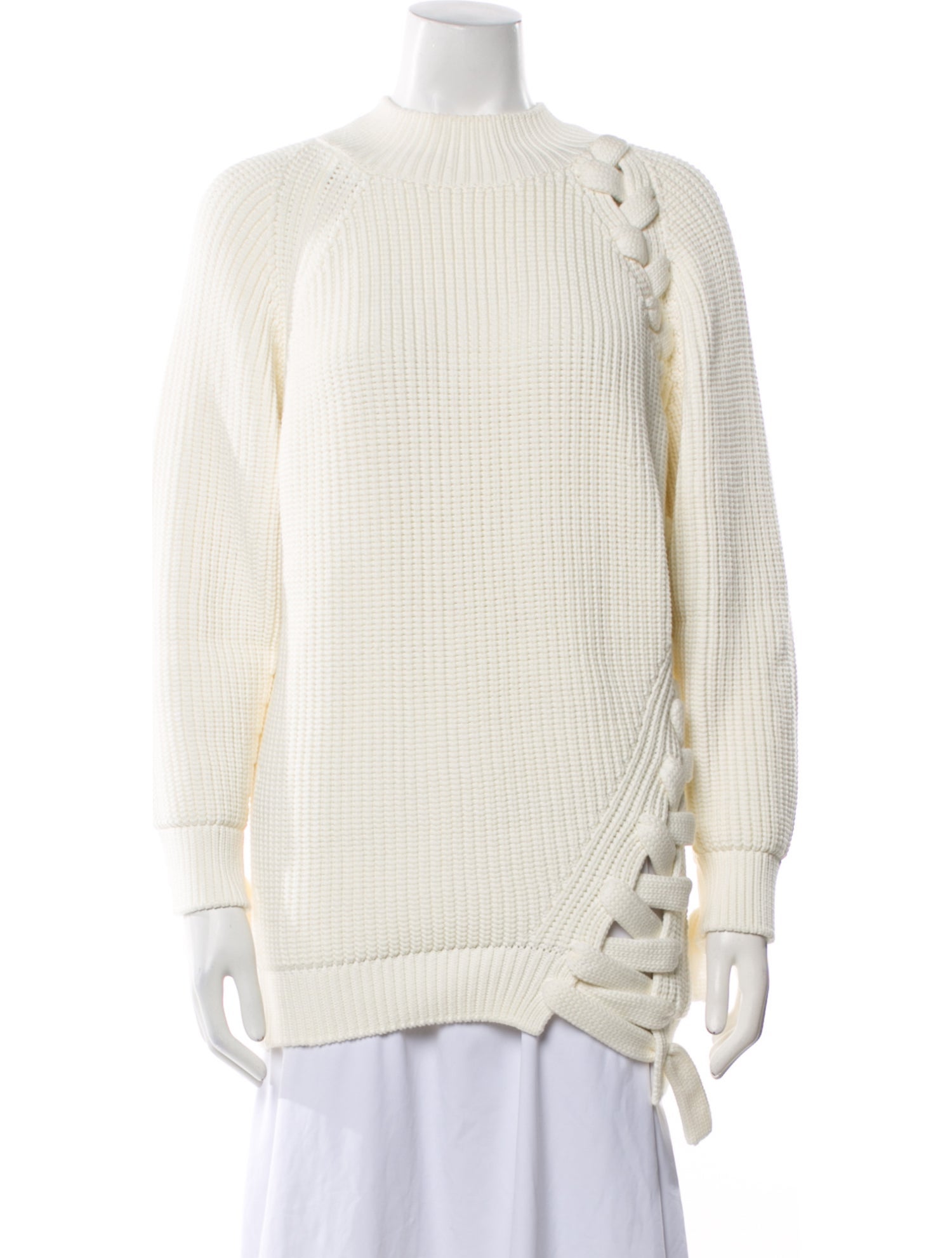 Victoria Beckham Mock Neck Sweater