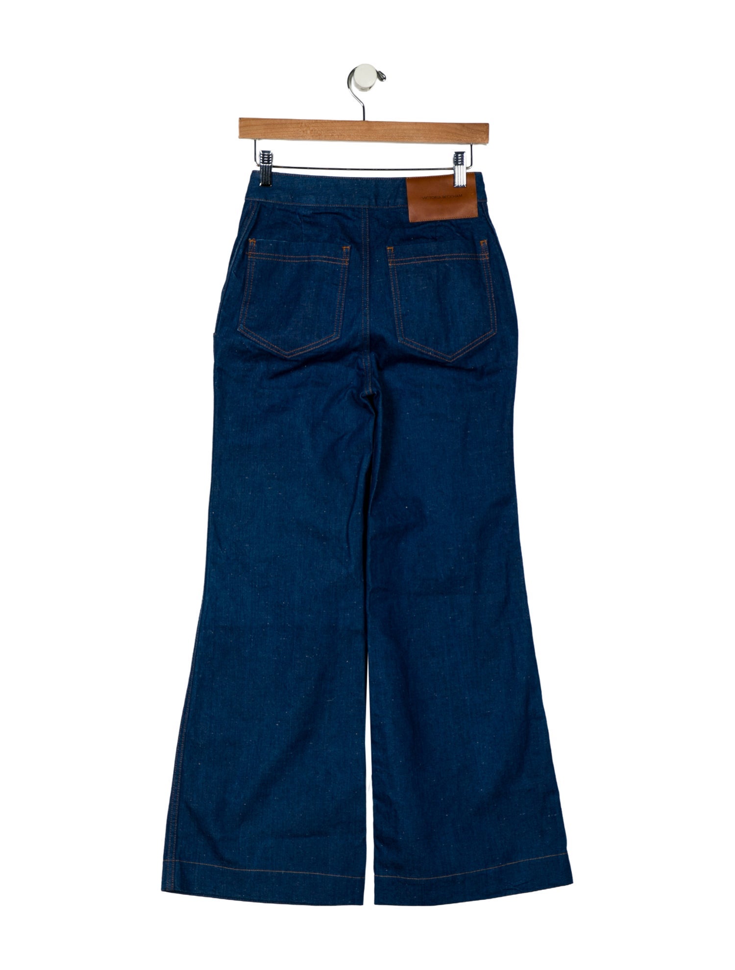 Victoria Beckham High-Rise Wide Leg Jeans