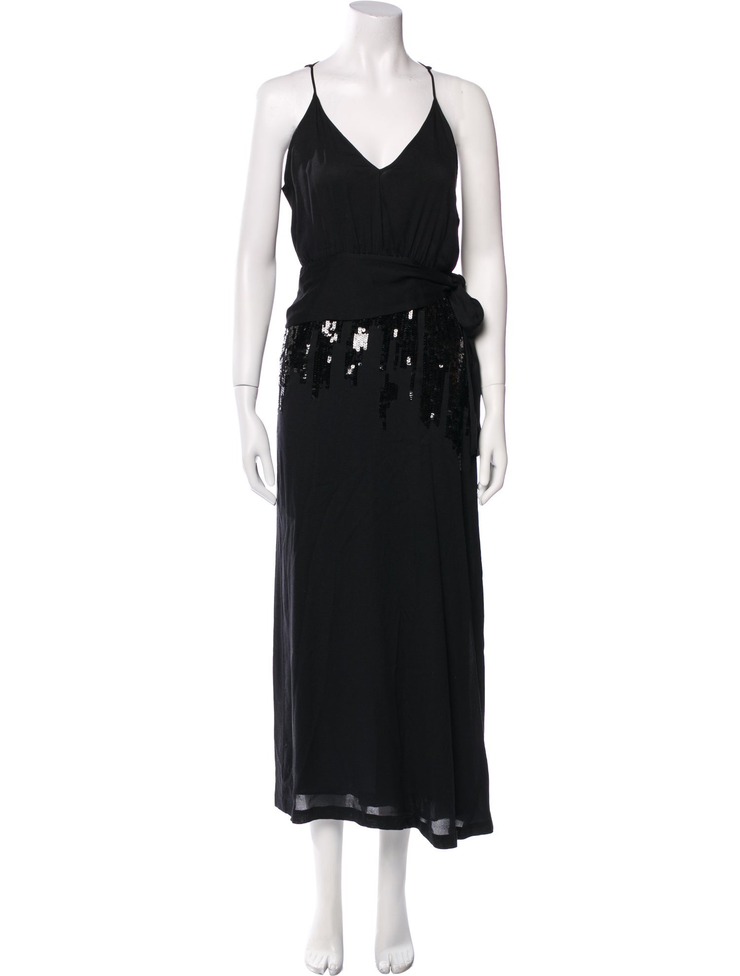 Victoria Beckham Silk Long Dress