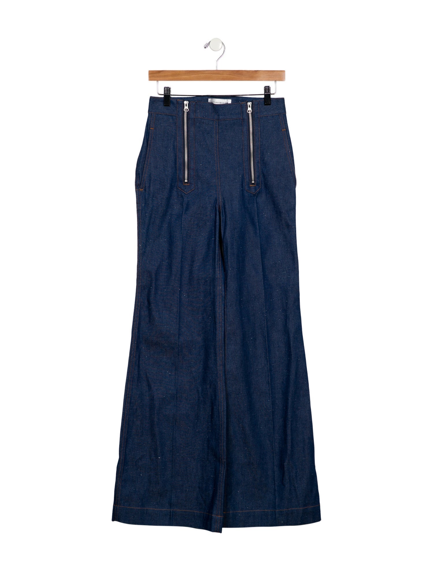 Victoria Beckham High-Rise Wide Leg Jeans