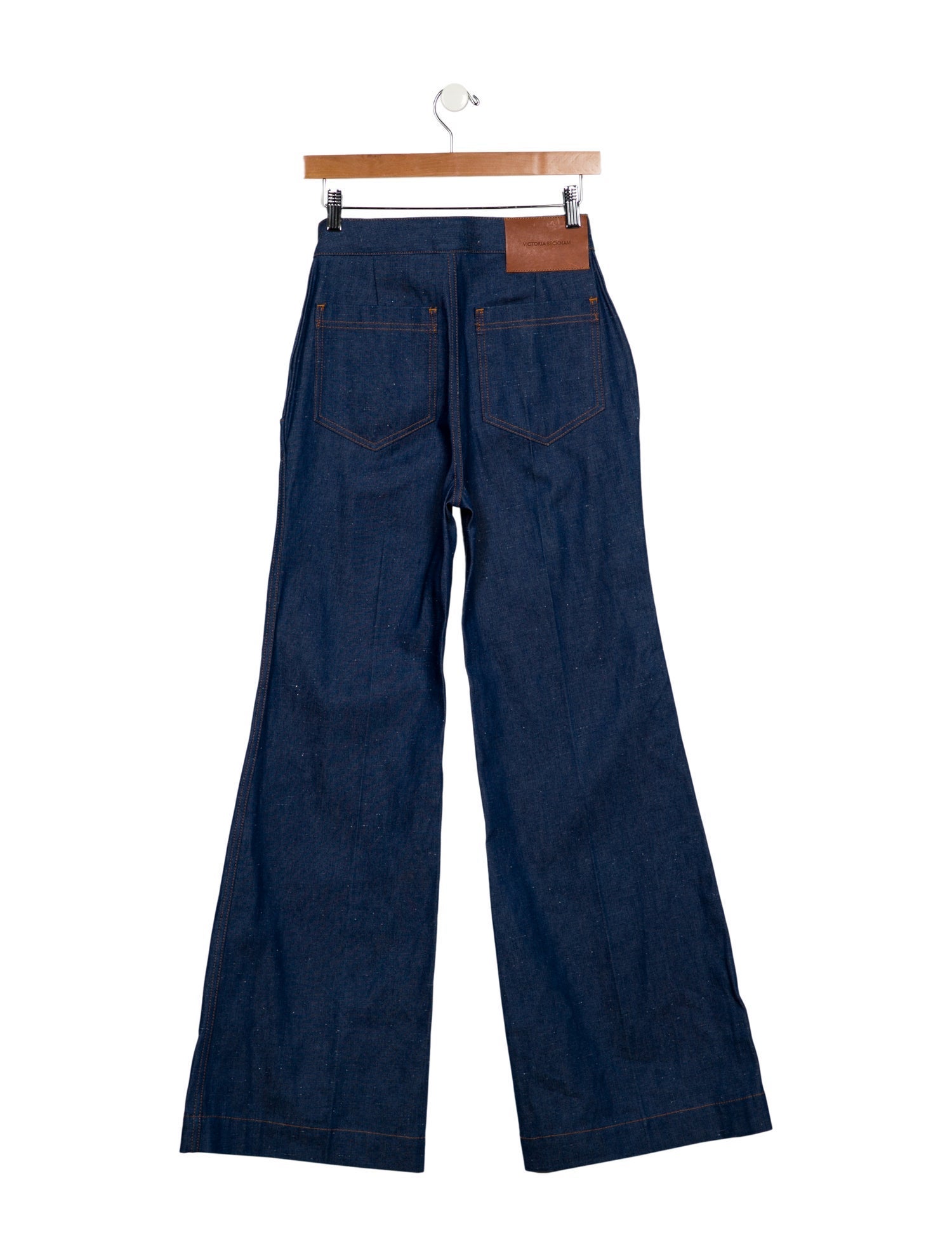 Victoria Beckham High-Rise Wide Leg Jeans