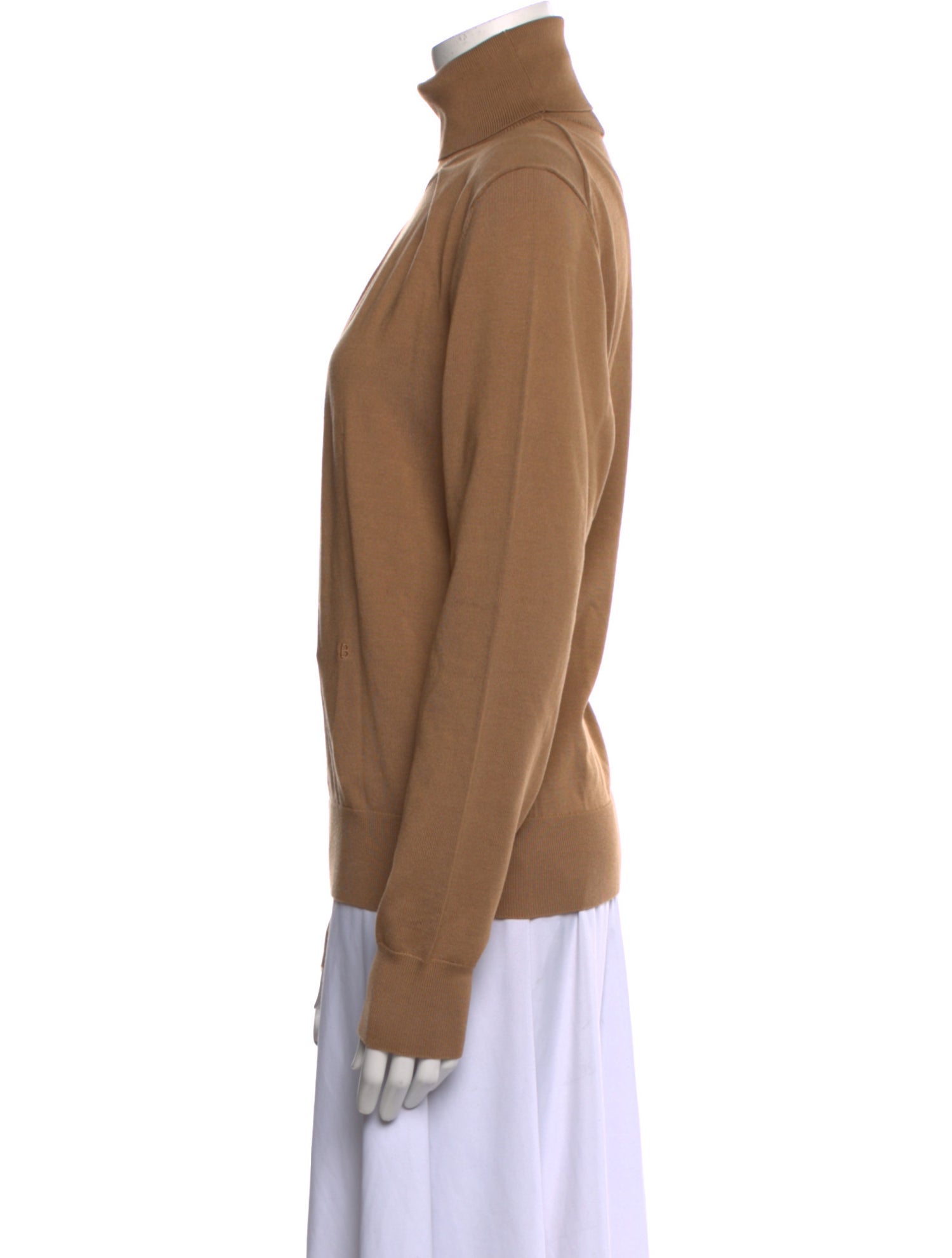 Victoria Beckham Silk Turtleneck Sweater