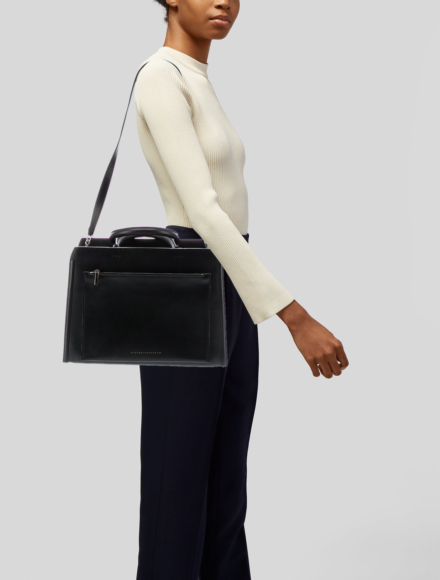 Victoria Beckham Leather Top Handle Bag