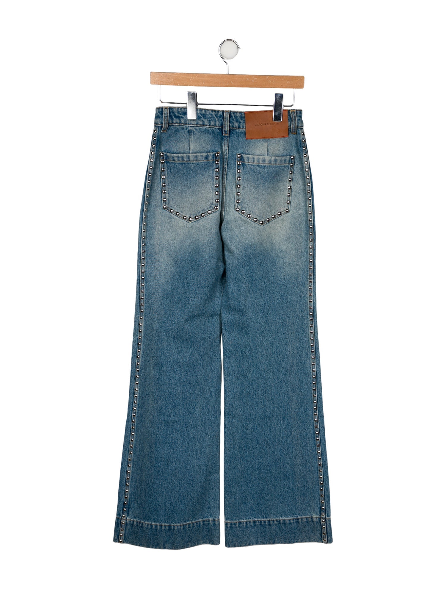 Victoria Beckham High-Rise Wide Leg Jeans