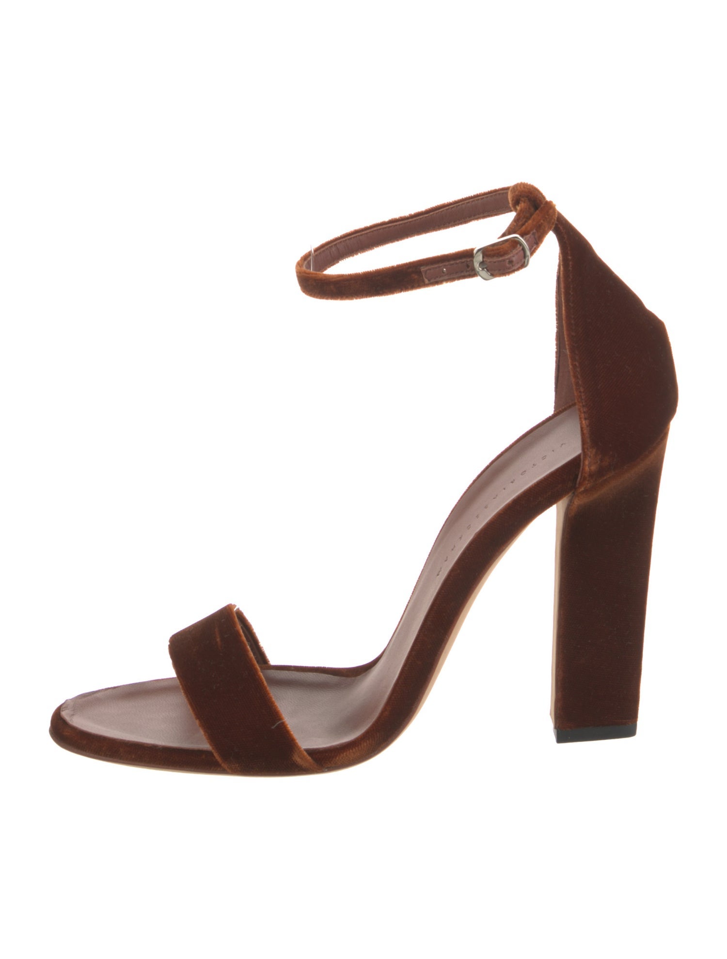 Victoria Beckham Velvet Sandals