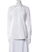 Victoria Beckham Long Sleeve Button-Up Top