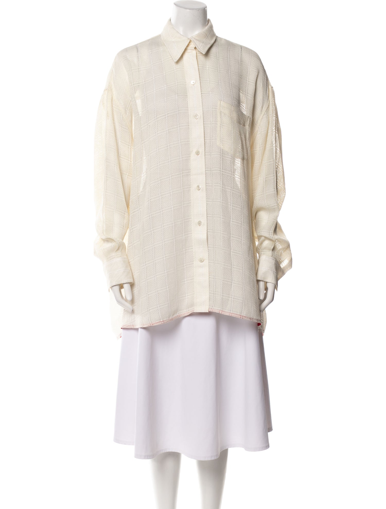 Victoria Beckham Long Sleeve Tunic