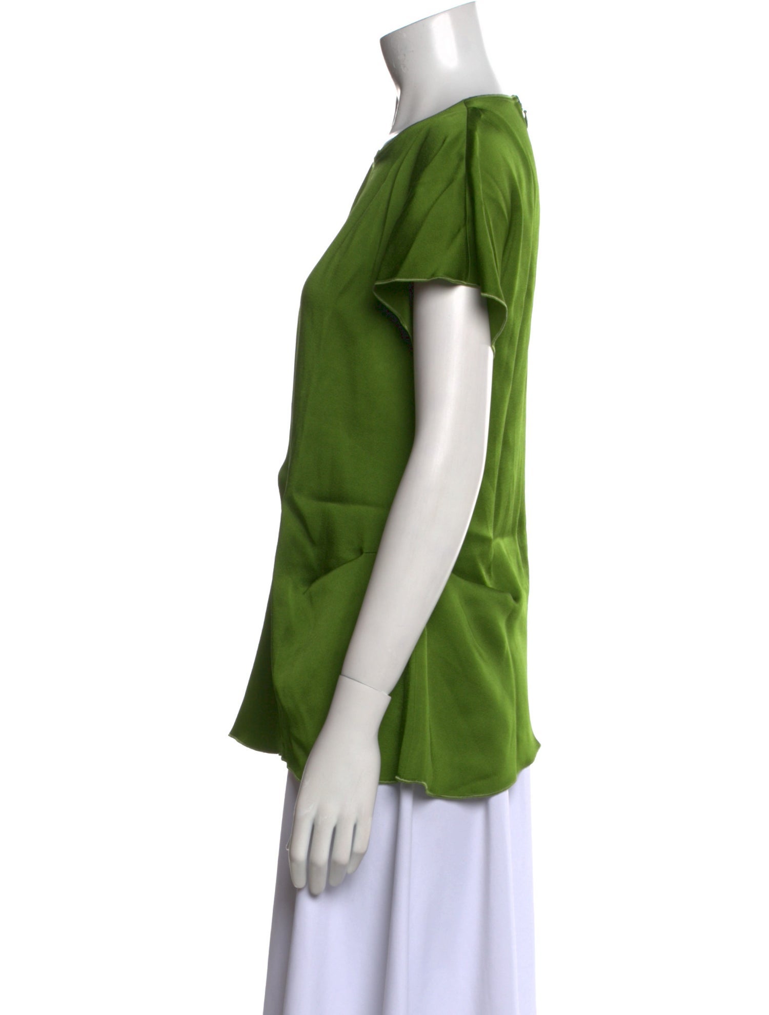 Victoria Beckham Crew Neck Short Sleeve T-Shirt