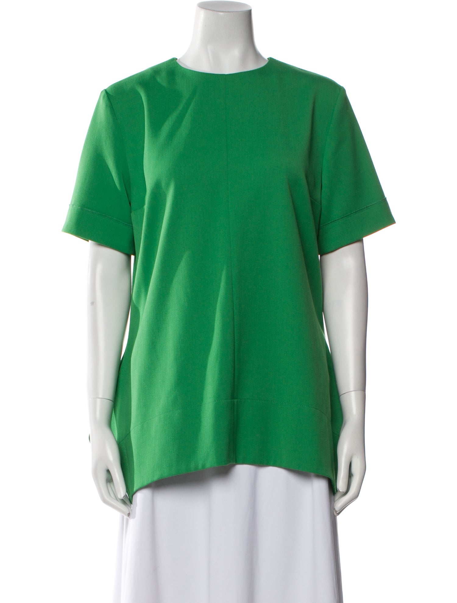 Victoria Beckham Crew Neck Short Sleeve T-Shirt