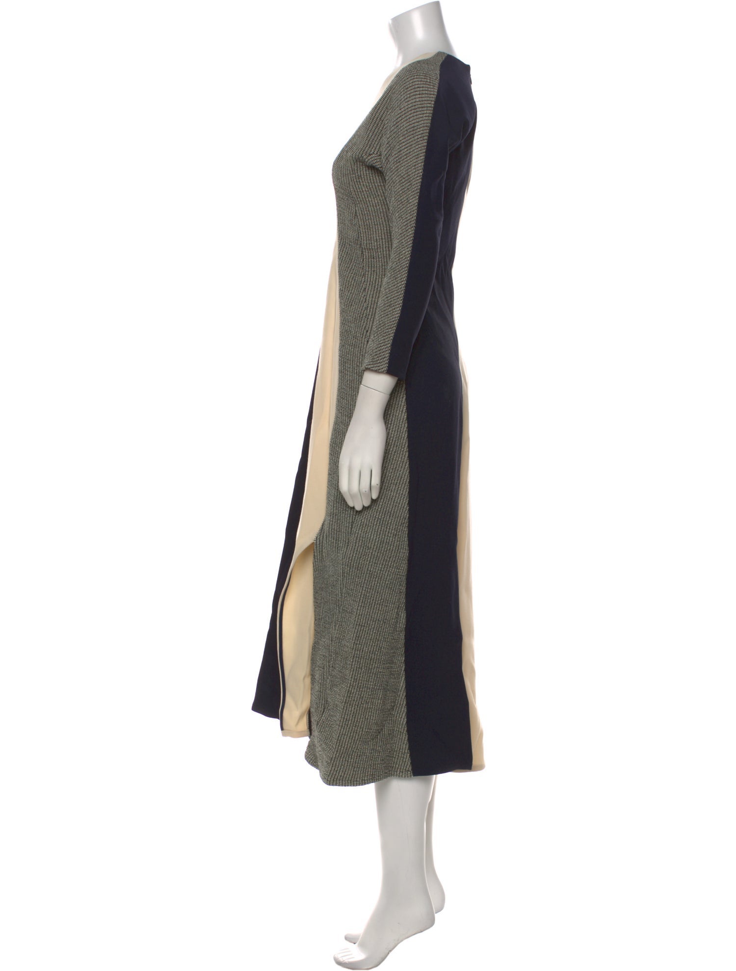 Victoria Beckham Wool Long Dress