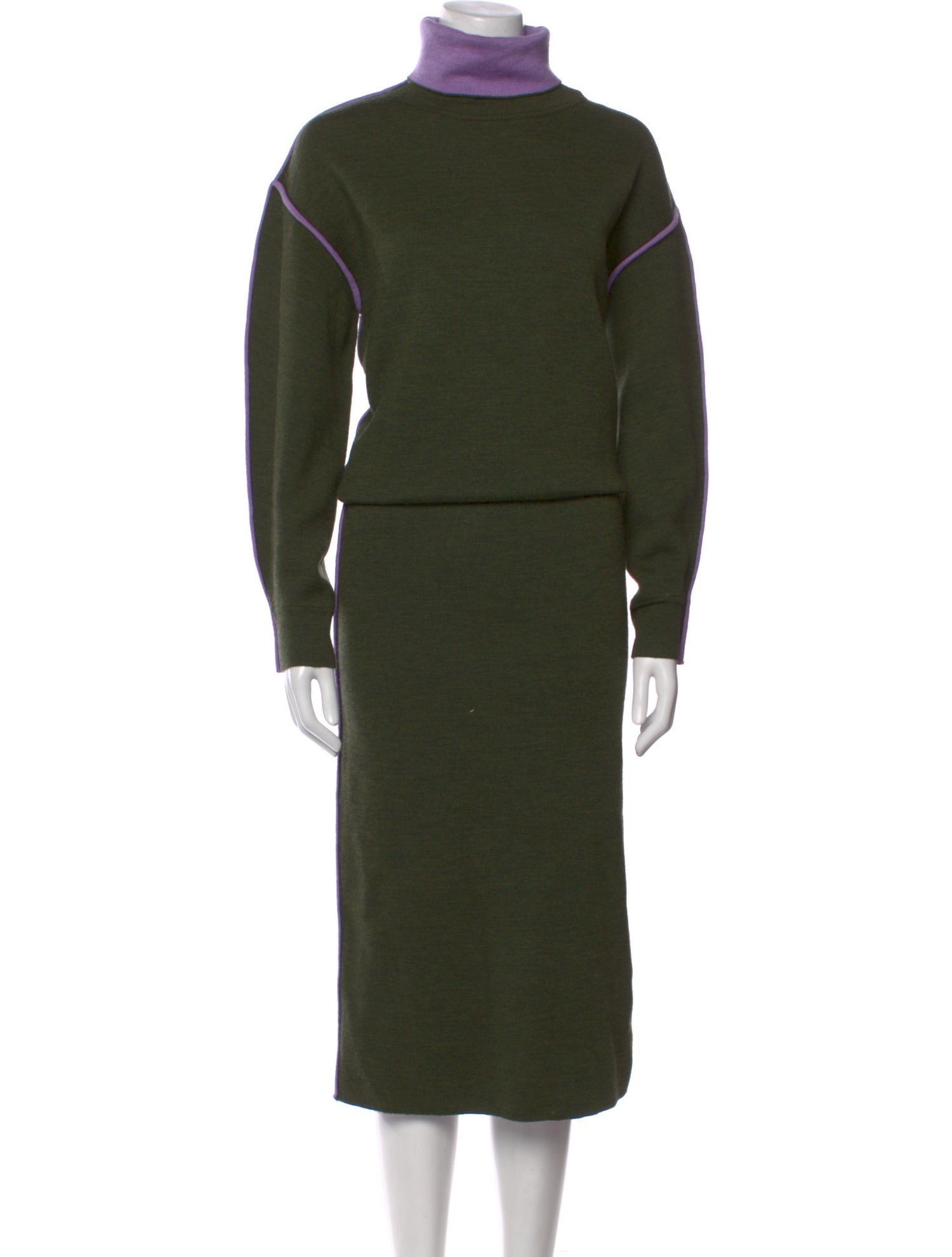 Victoria Beckham Merino Wool Long Dress w/ Tags