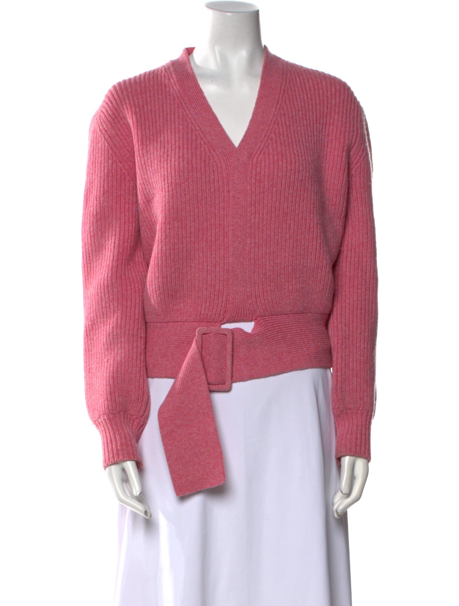 Victoria Beckham Wool V-Neck Sweater
