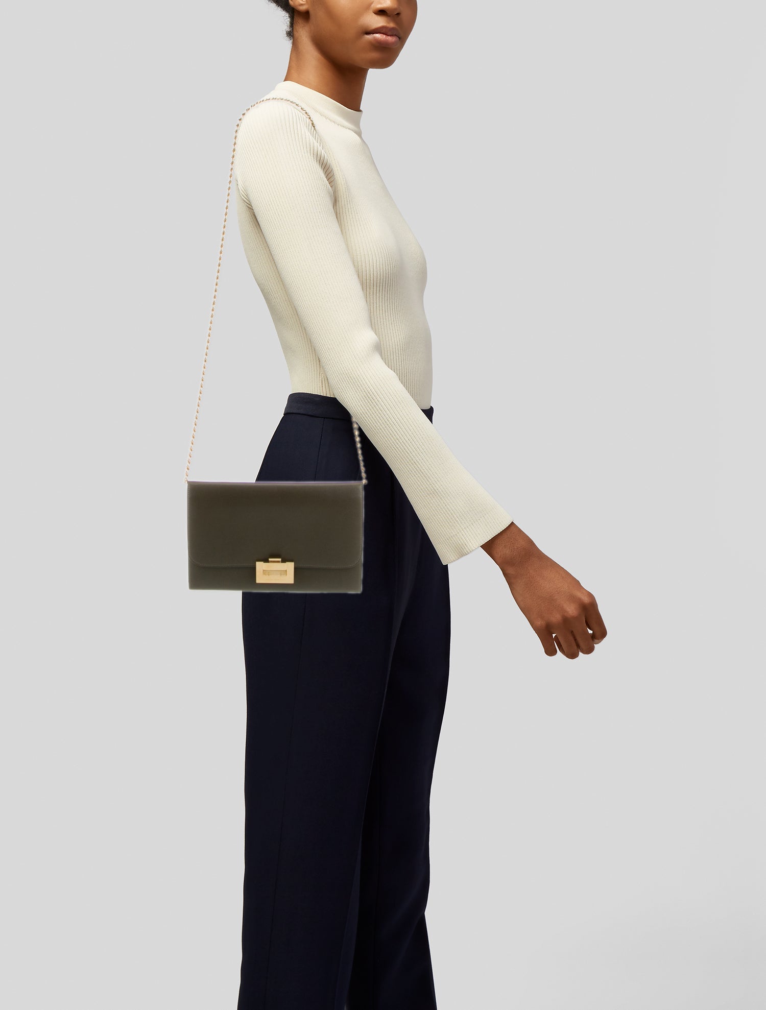 Victoria Beckham Leather Crossbody Bag