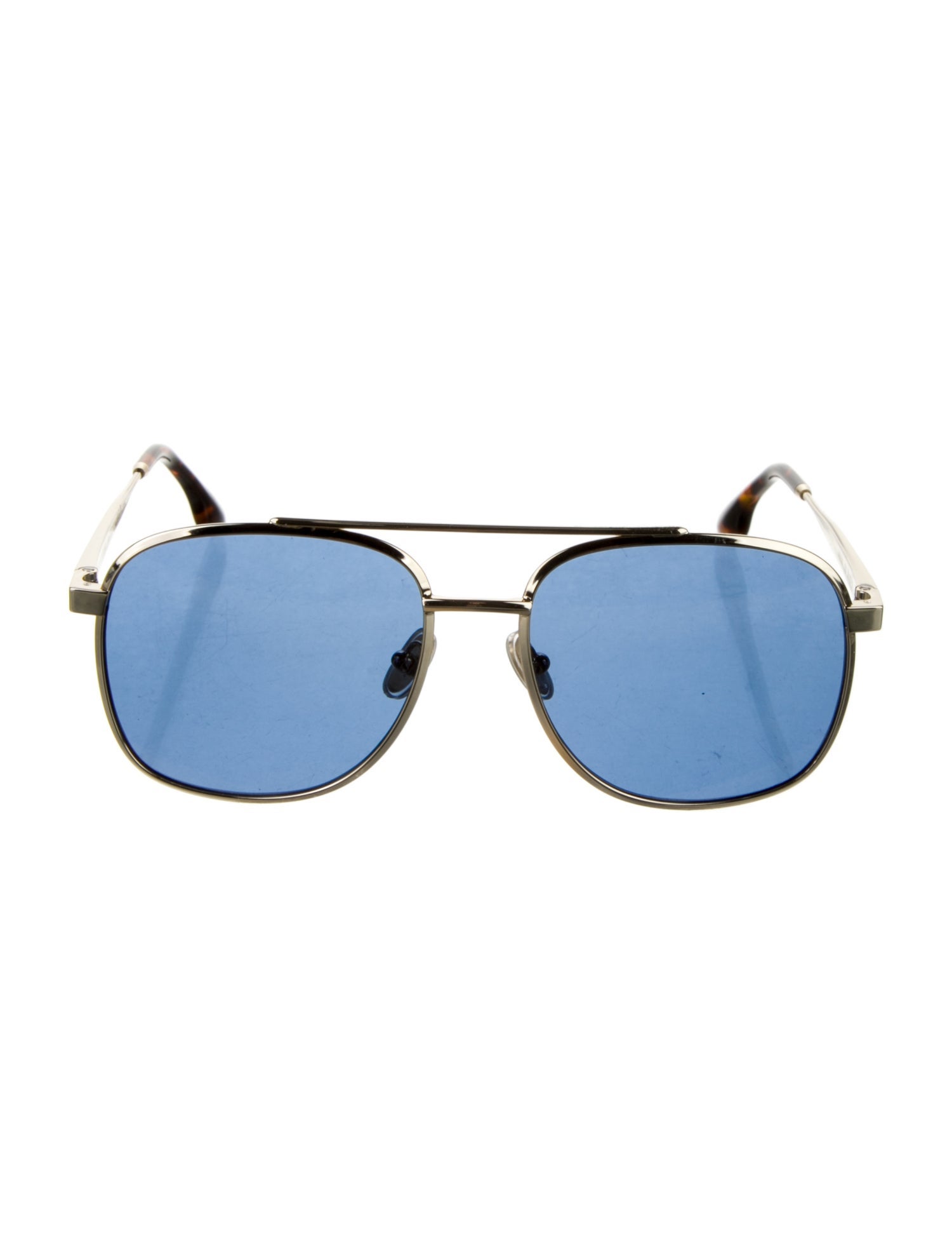 Victoria Beckham Aviator Tinted Sunglasses