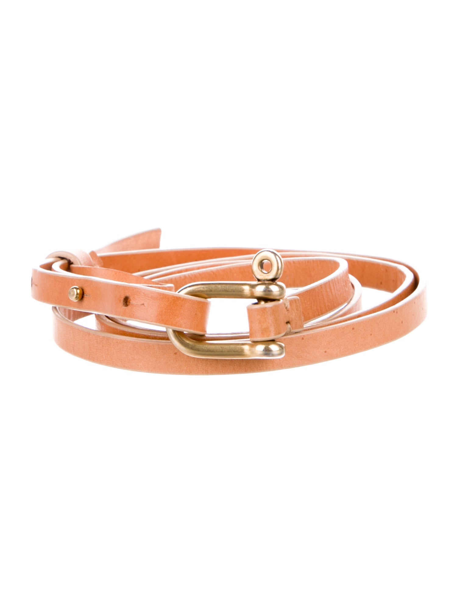 Victoria Beckham Skinny Leather Belt