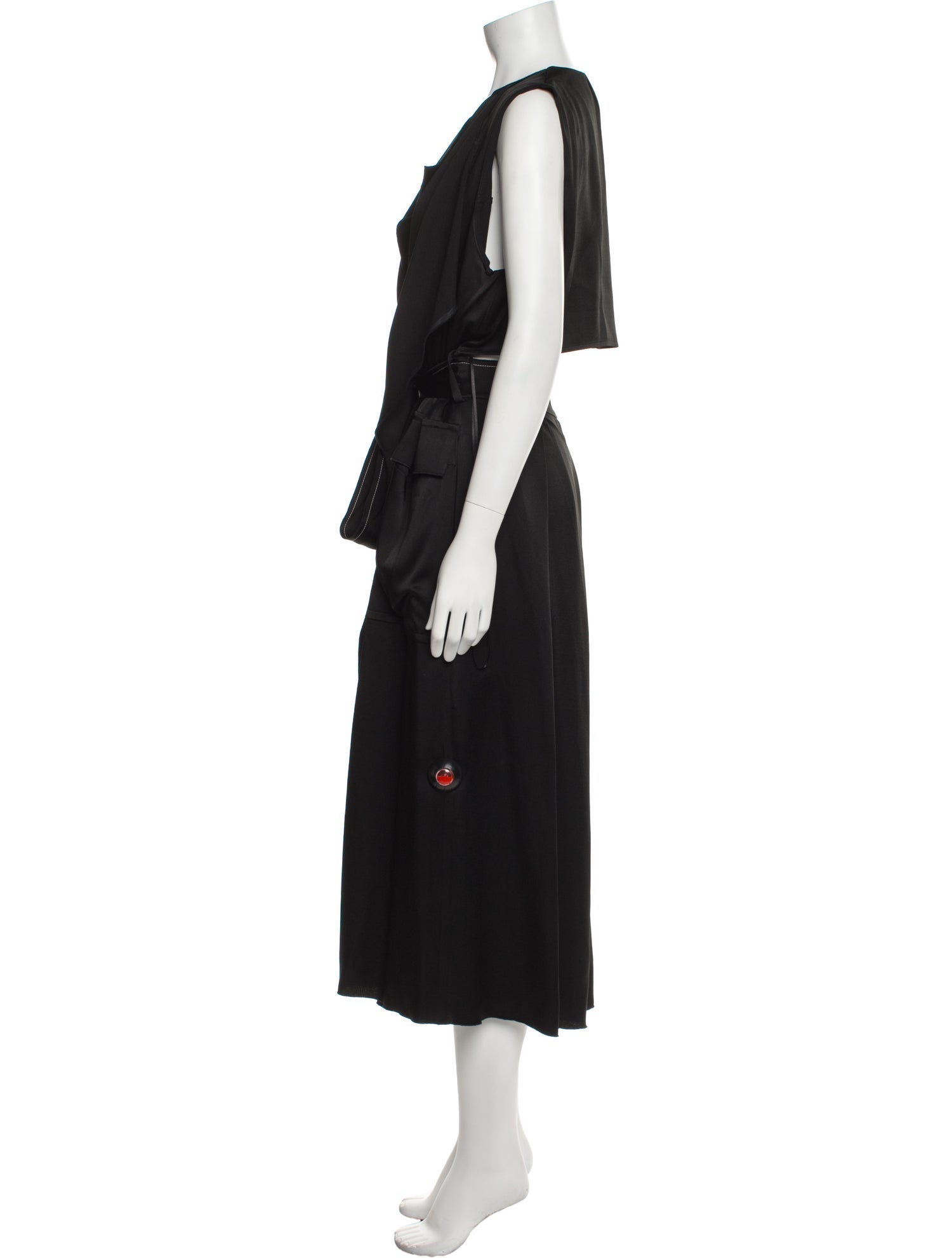 Victoria Beckham V-Neck Long Dress w/ Tags