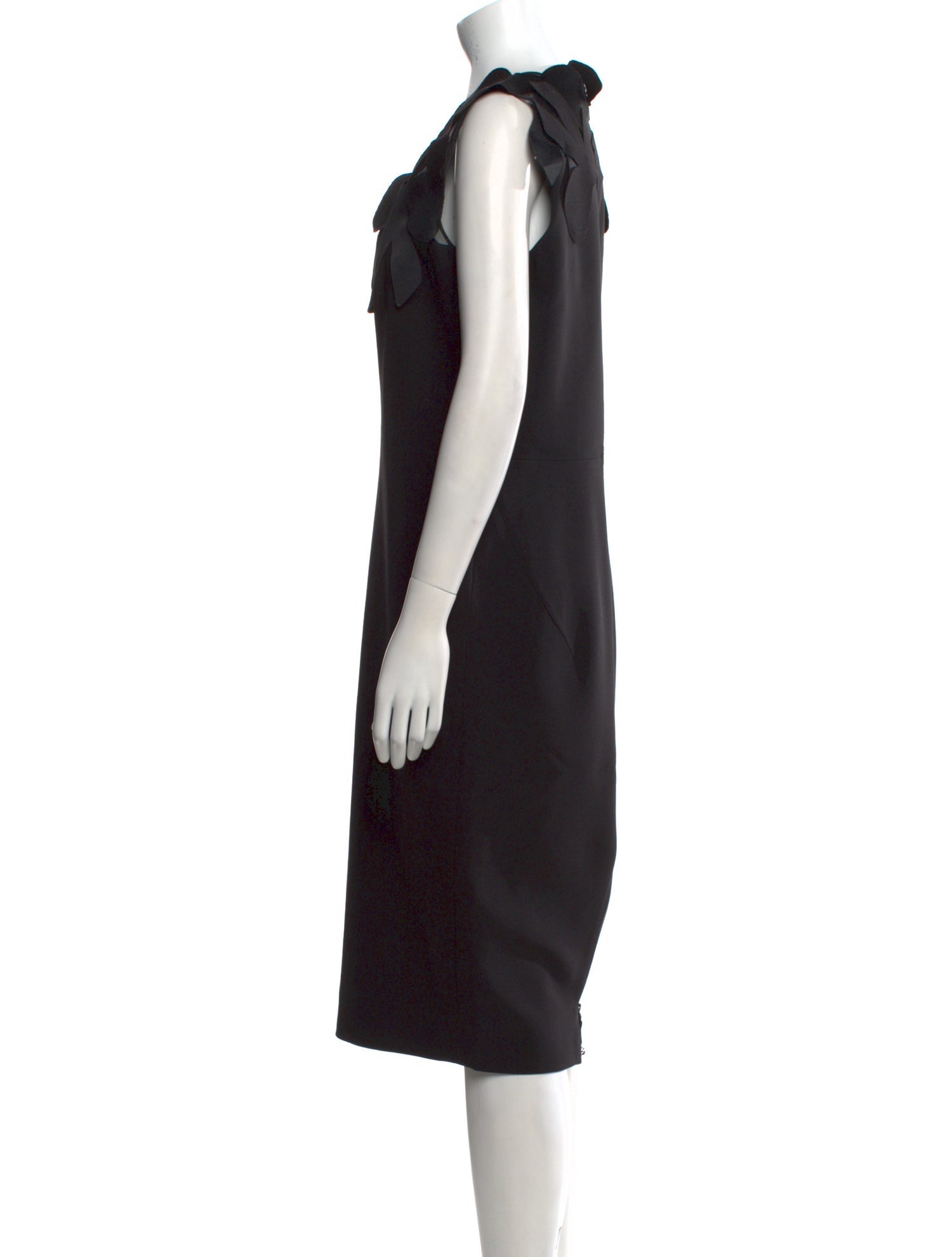 Victoria Beckham Silk Midi Length Dress