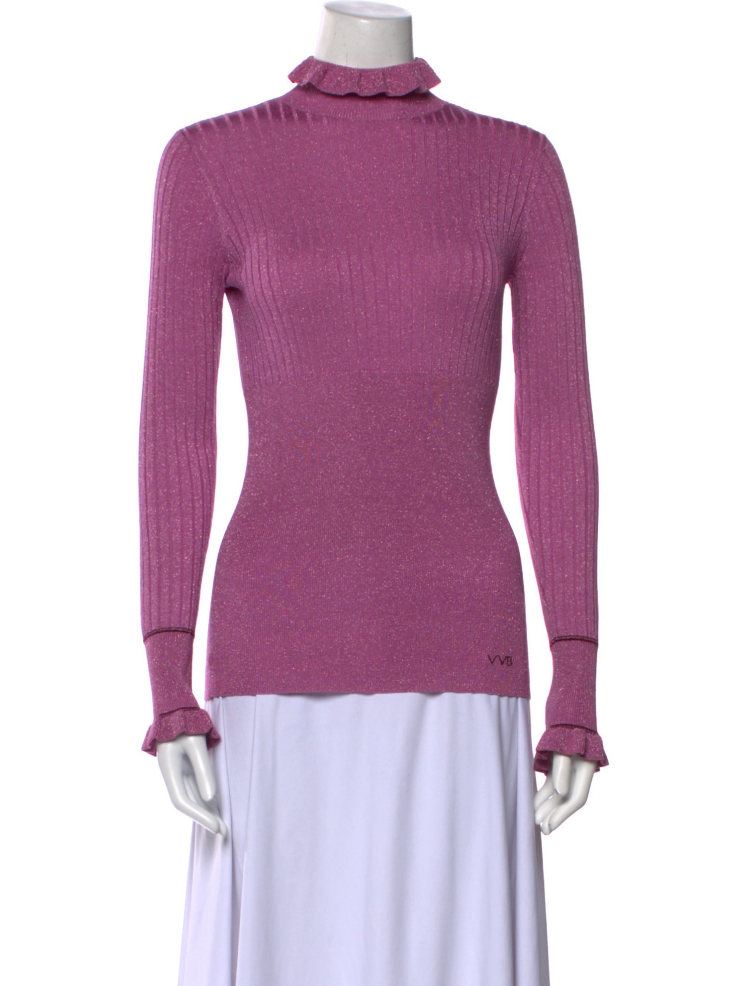 Victoria Beckham Cashmere Turtleneck Top