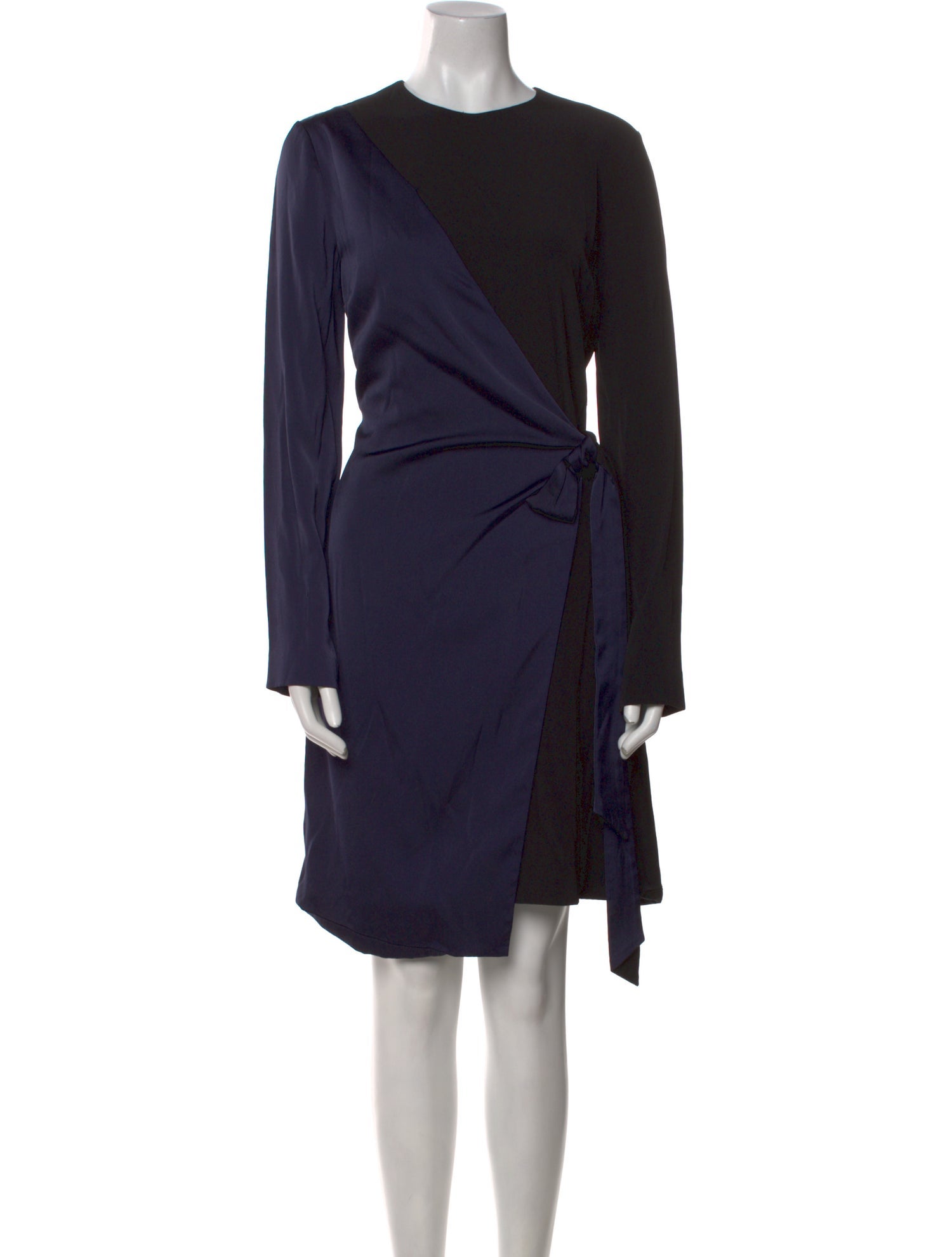 Victoria Beckham Crew Neck Knee-Length Dress