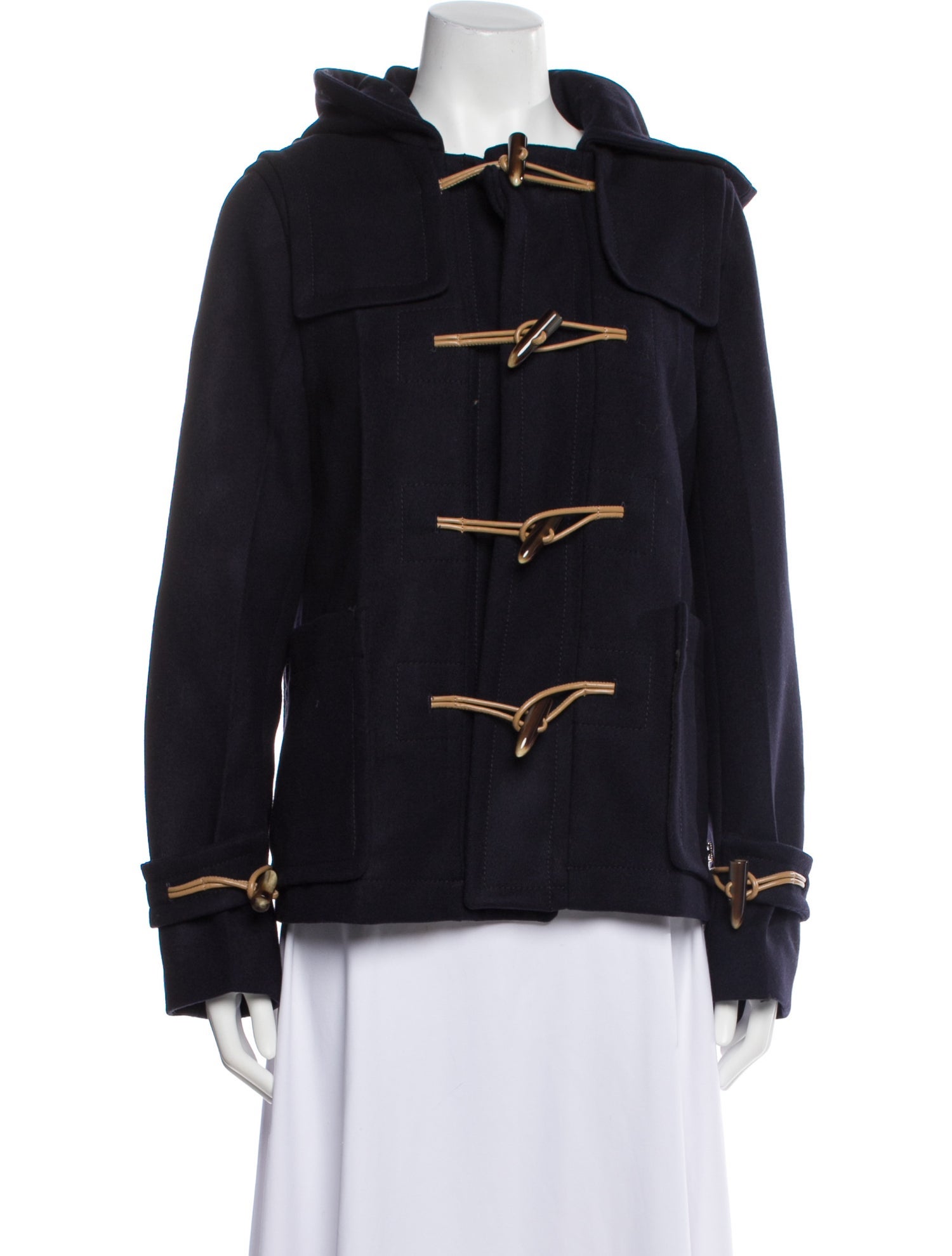 Victoria Beckham Virgin Wool Utility Jacket
