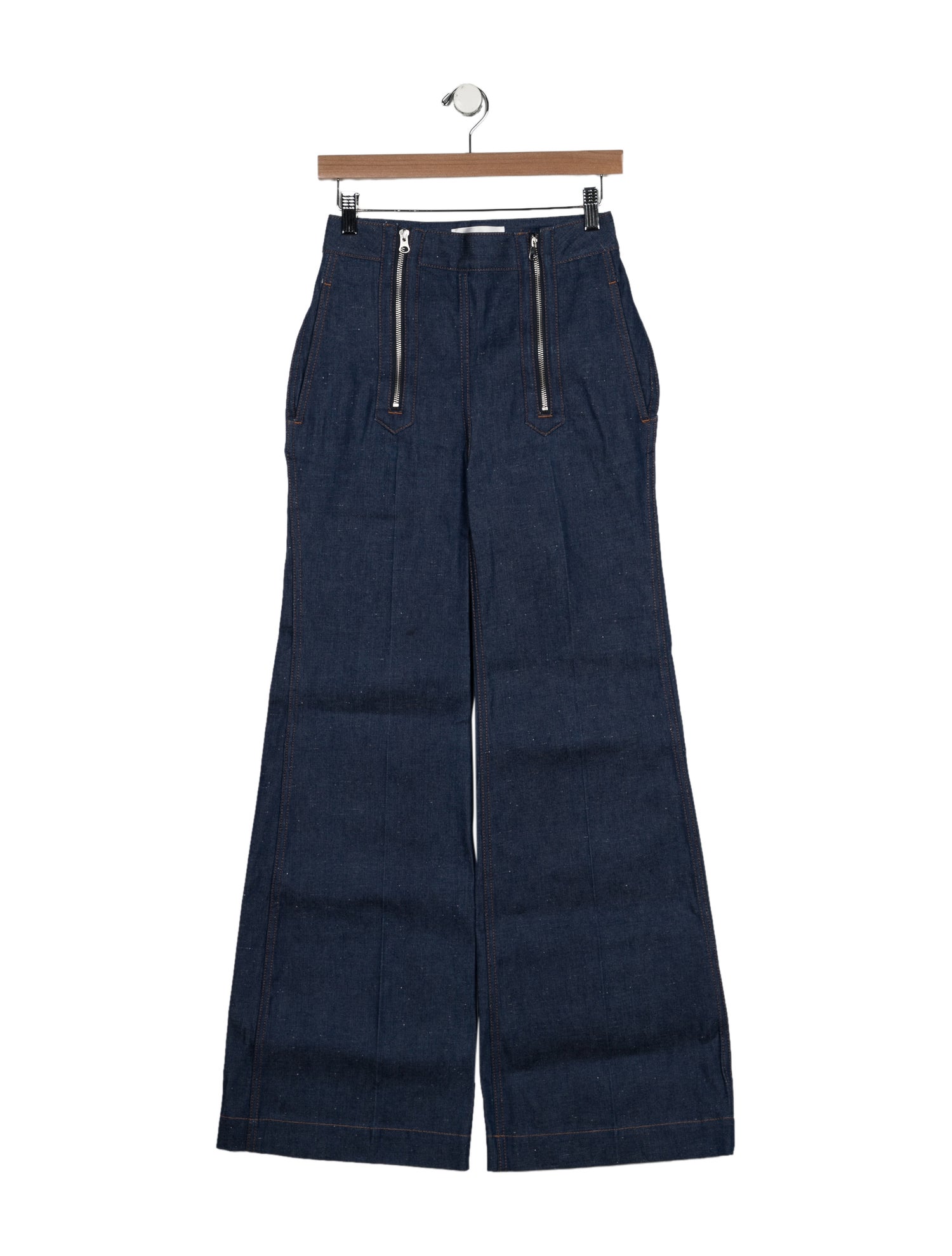 Victoria Beckham High-Rise Wide Leg Jeans
