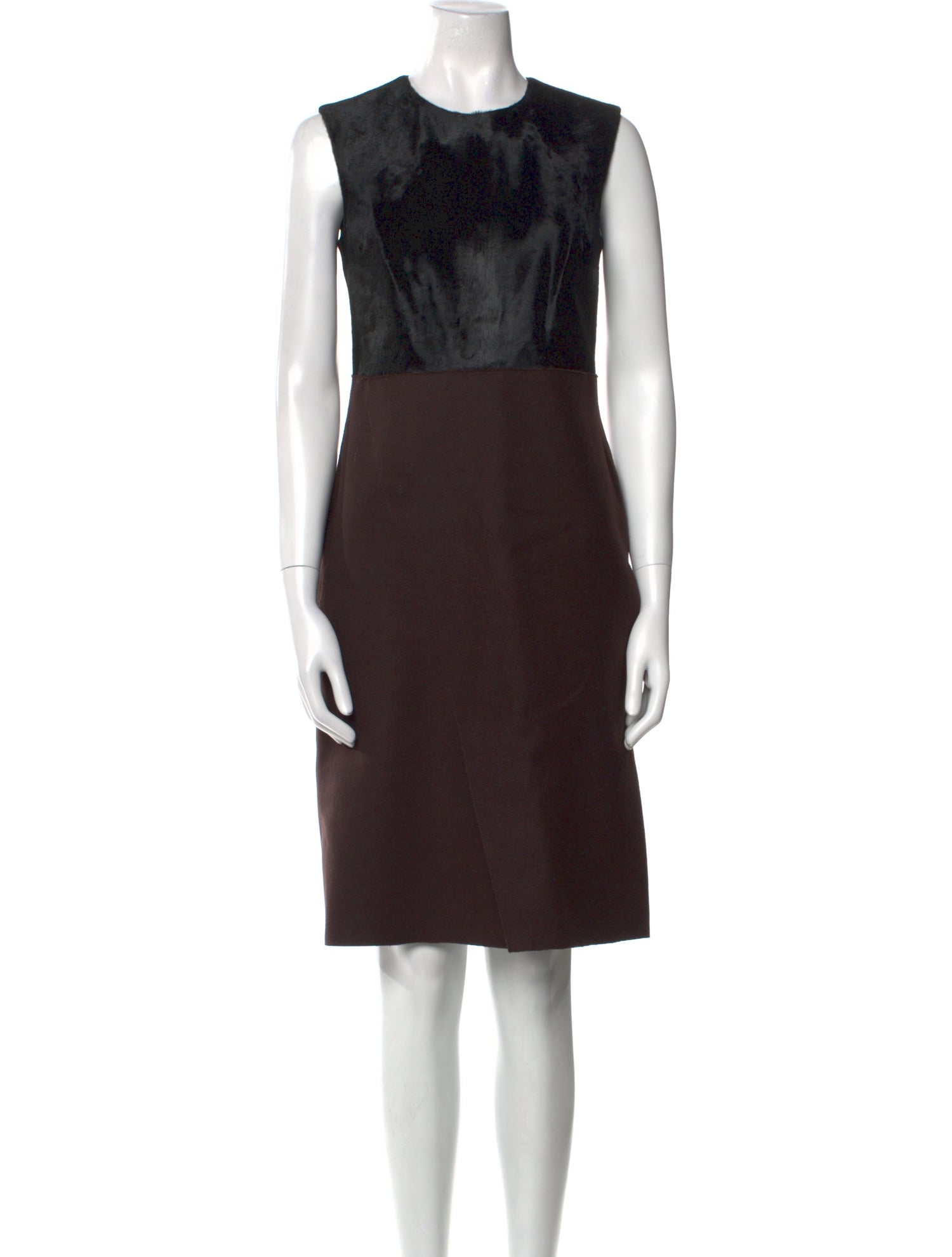 Victoria Beckham Wool Knee-Length Dress