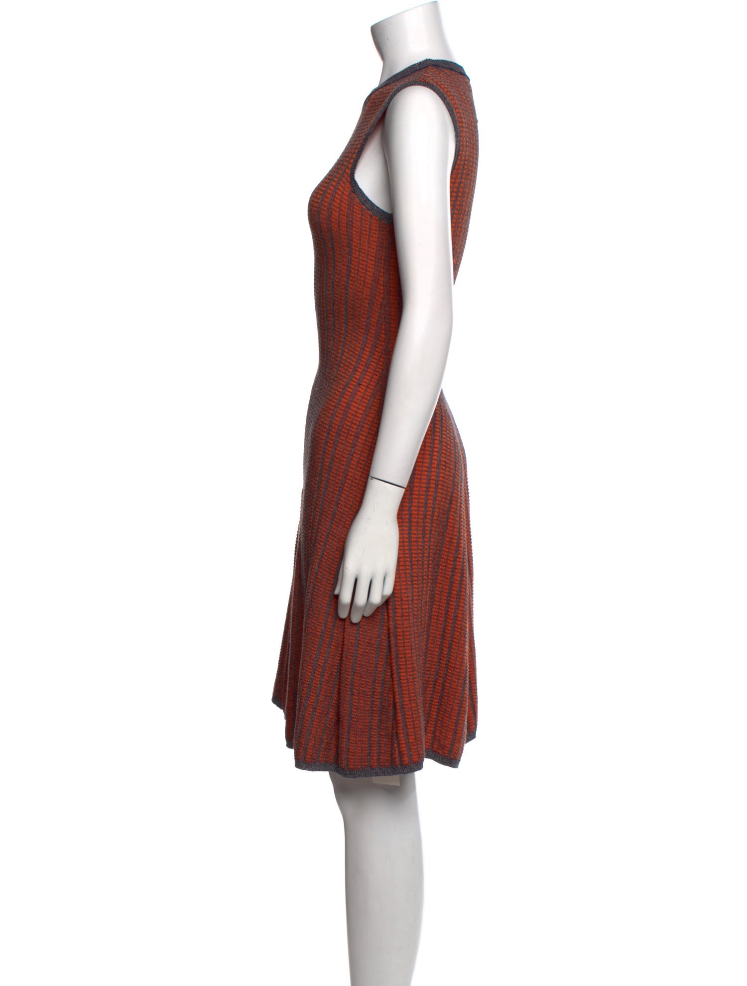 Victoria Beckham Virgin Wool Knee-Length Dress