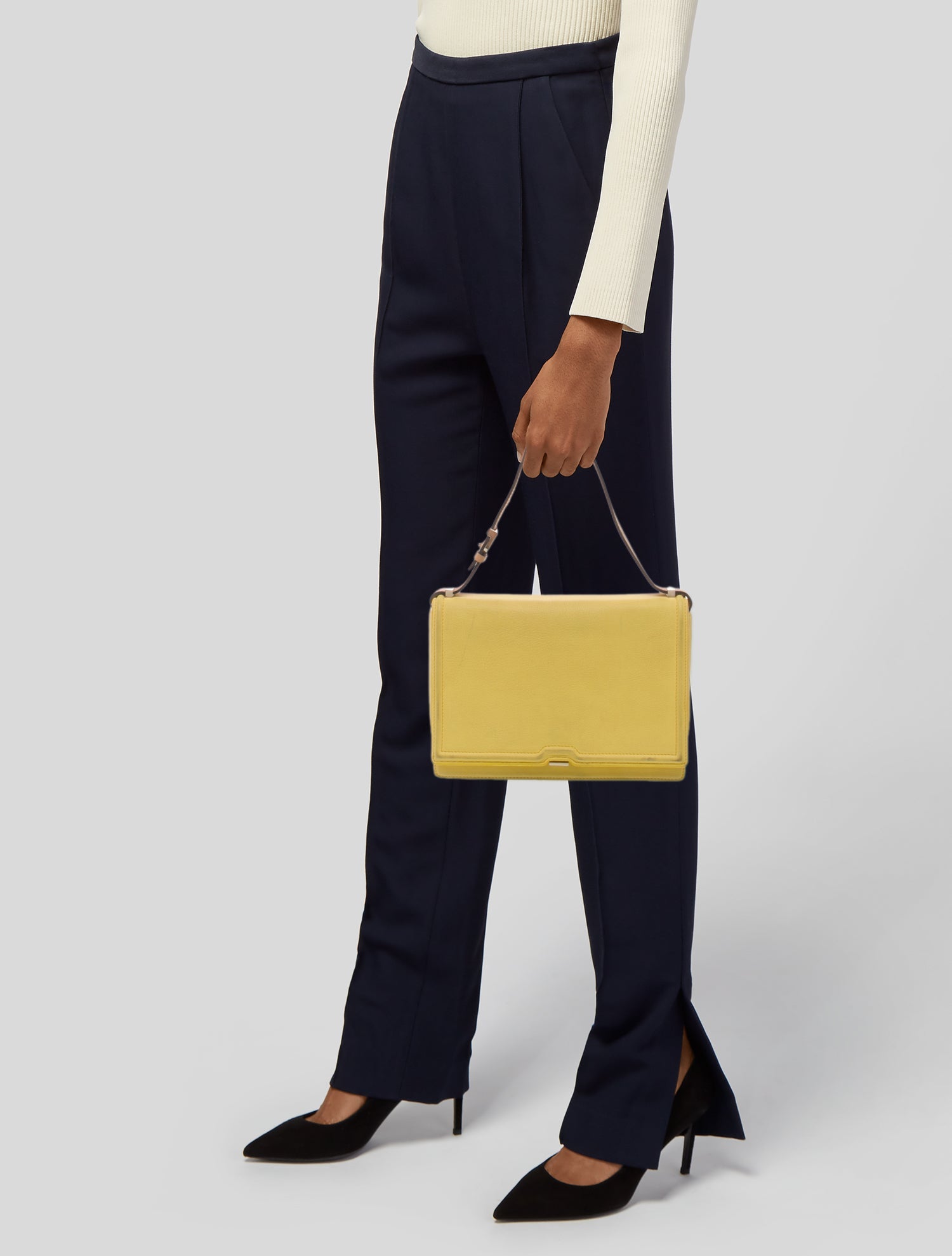 Victoria Beckham Leather Top Handle Bag