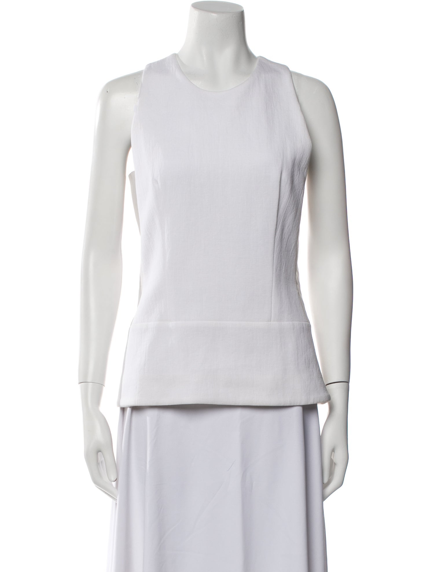 Victoria Beckham Scoop Neck Mini Dress