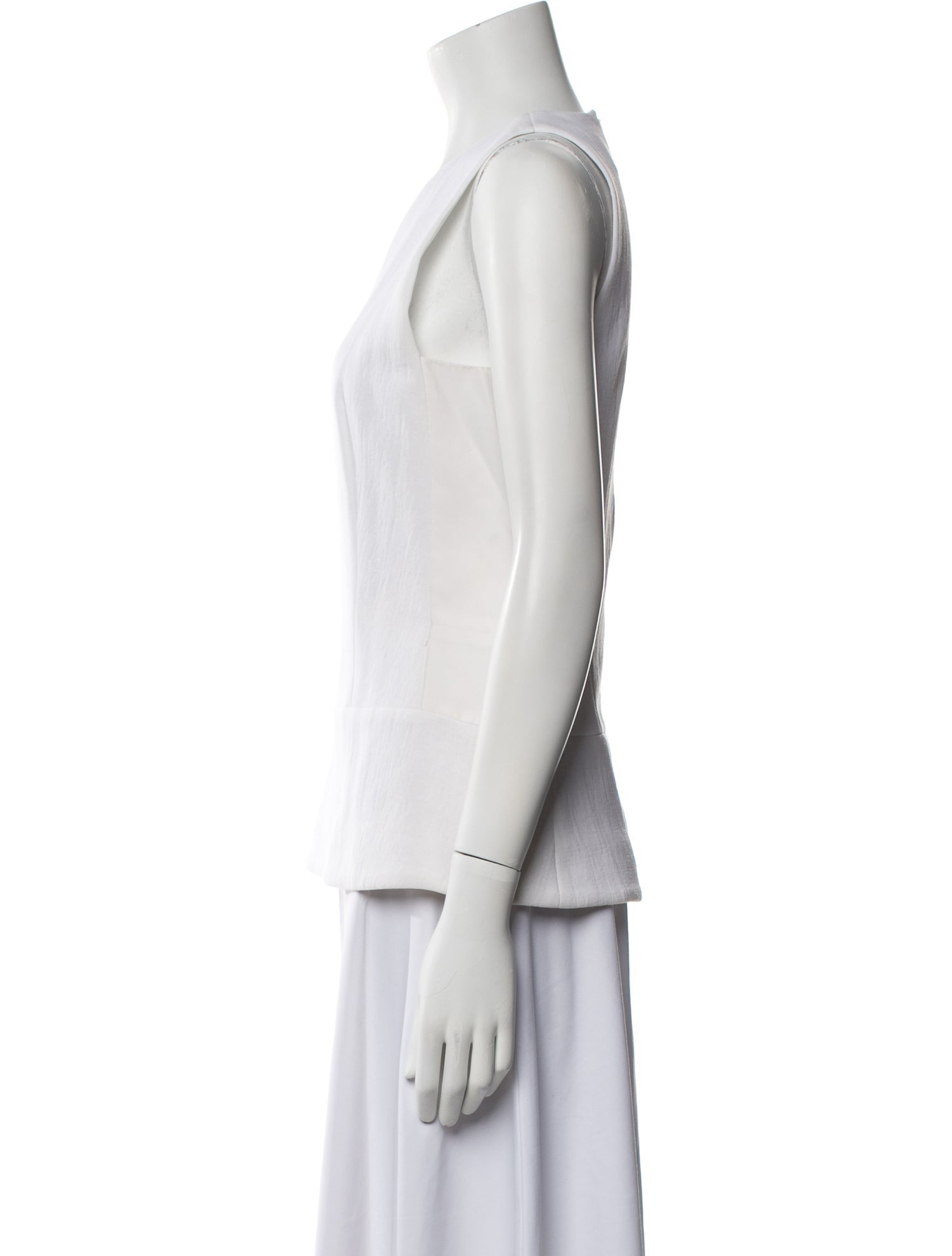 Victoria Beckham Scoop Neck Mini Dress