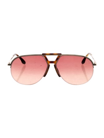 Victoria Beckham Aviator Gradient Sunglasses