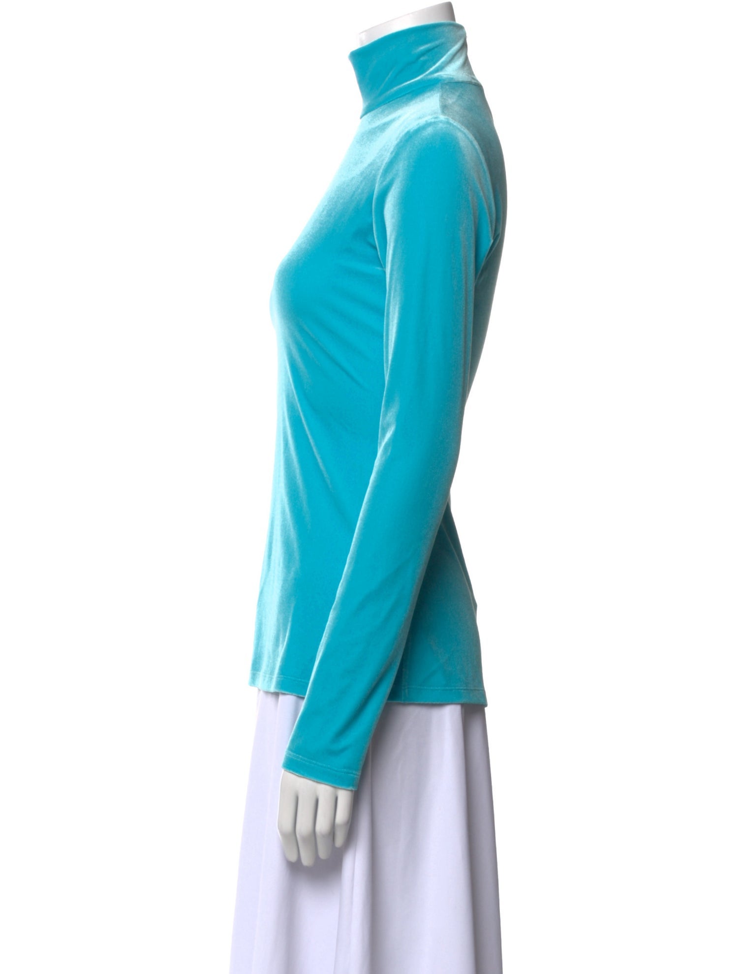 Victoria Beckham Turtleneck Long Sleeve Top