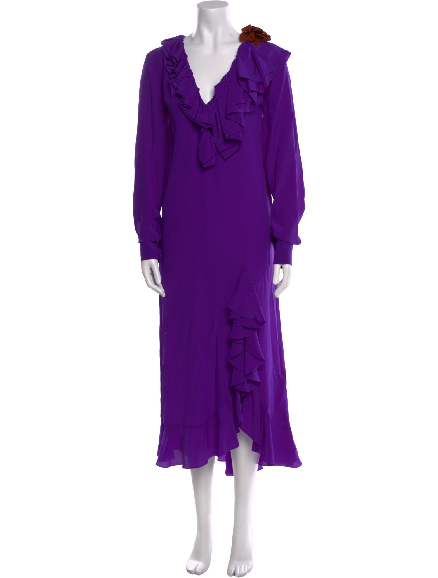 Victoria Beckham Silk Long Dress