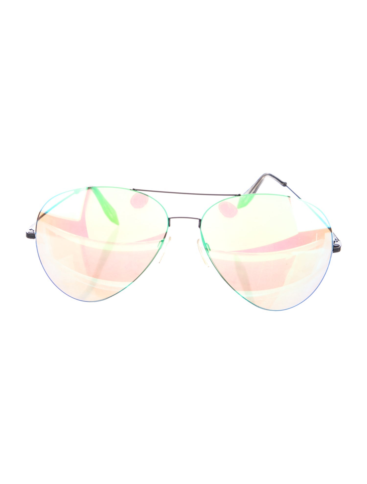 Victoria Beckham Aviator Mirrored Sunglasses