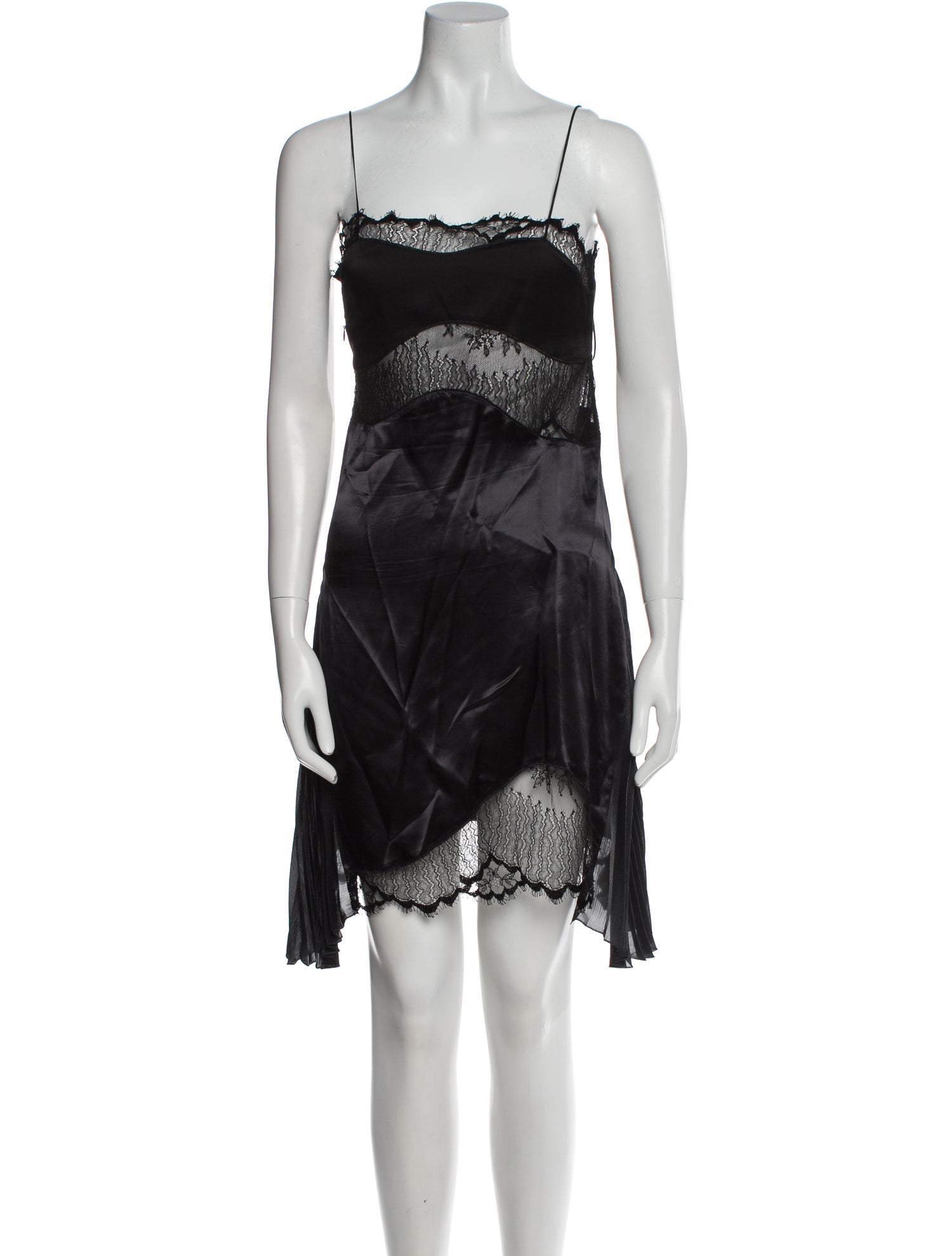 Victoria Beckham Square Neckline Knee-Length Dress