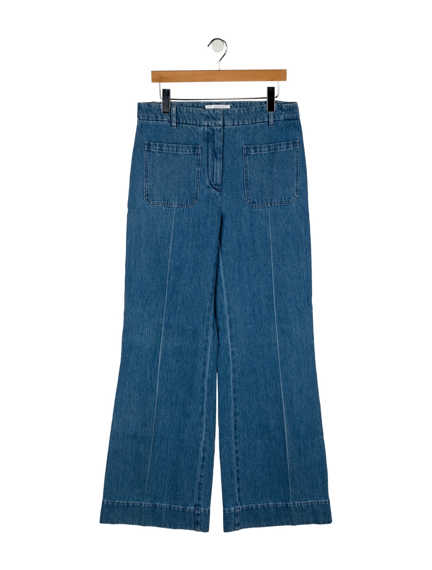 Victoria Beckham High-Rise Wide Leg Jeans
