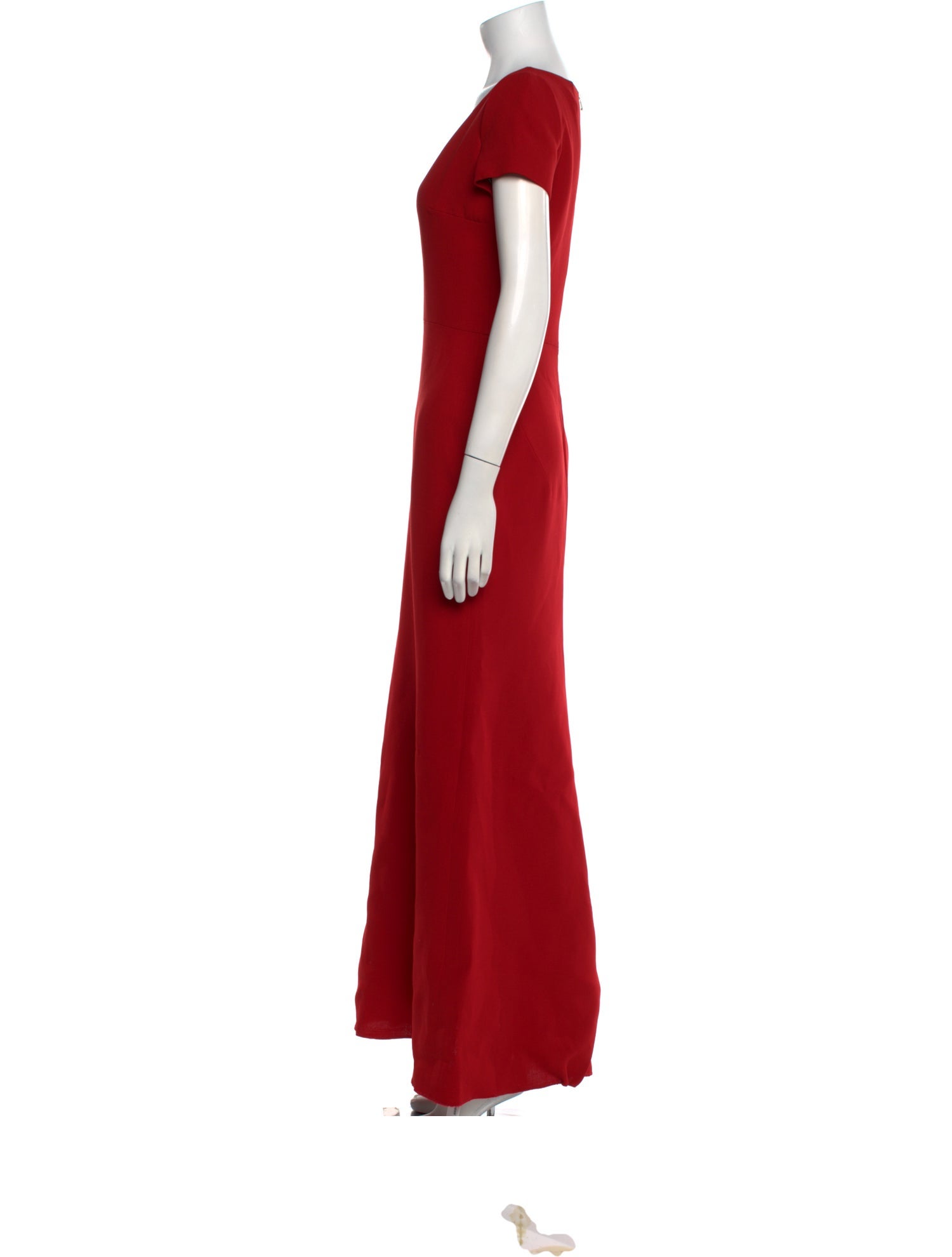 Victoria Beckham Wool Long Dress