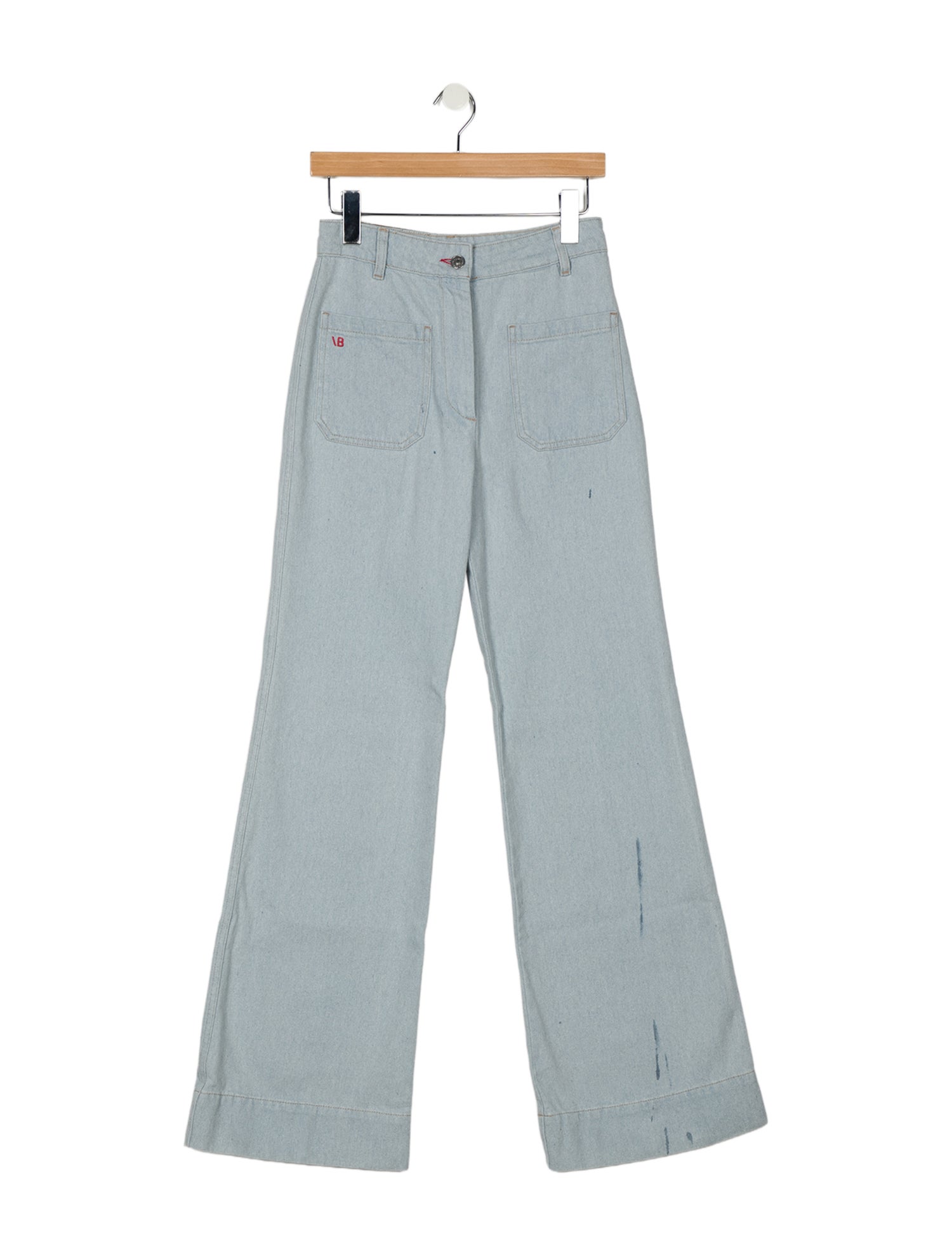 Victoria Beckham High-Rise Wide Leg Jeans