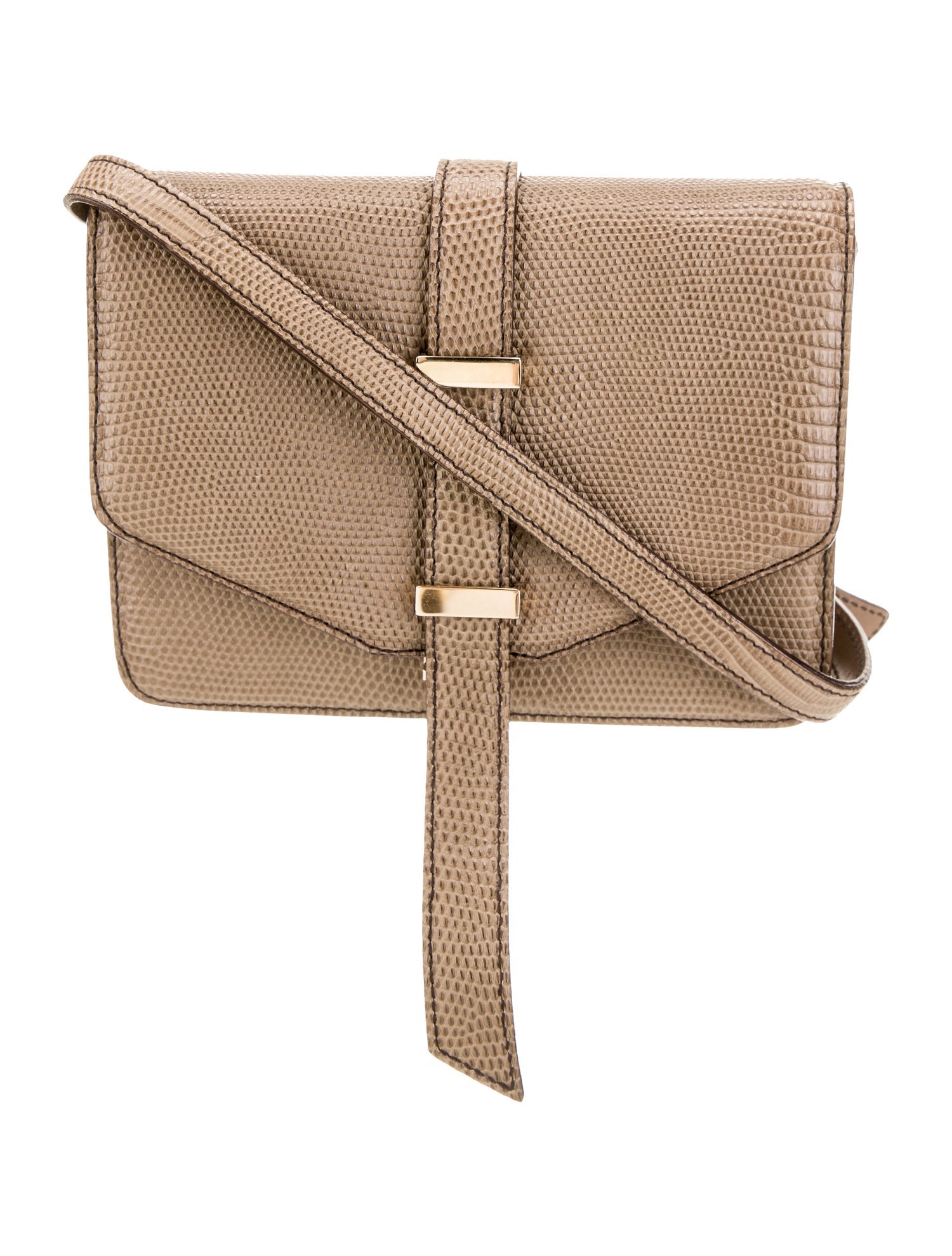 Victoria Beckham Embossed Leather Crossbody Bag