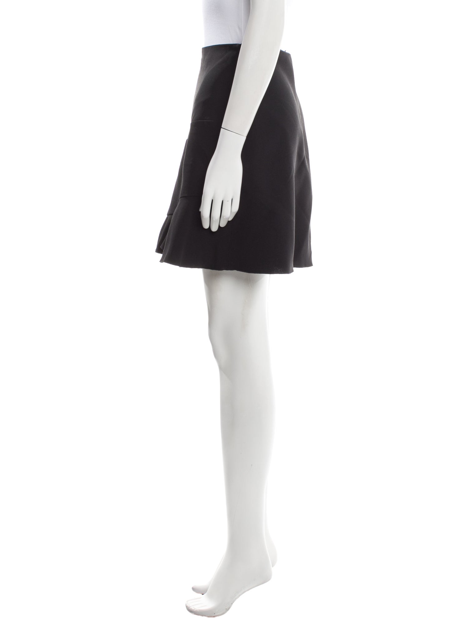 Victoria Beckham Wool Mini Skirt