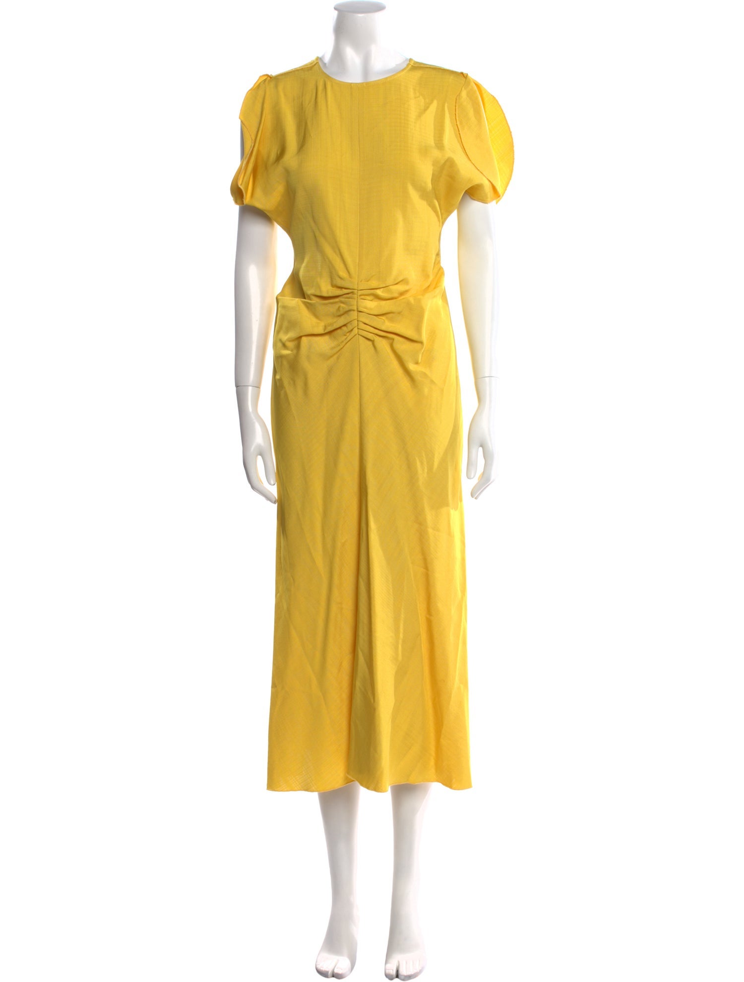 Victoria Beckham Crew Neck Long Dress