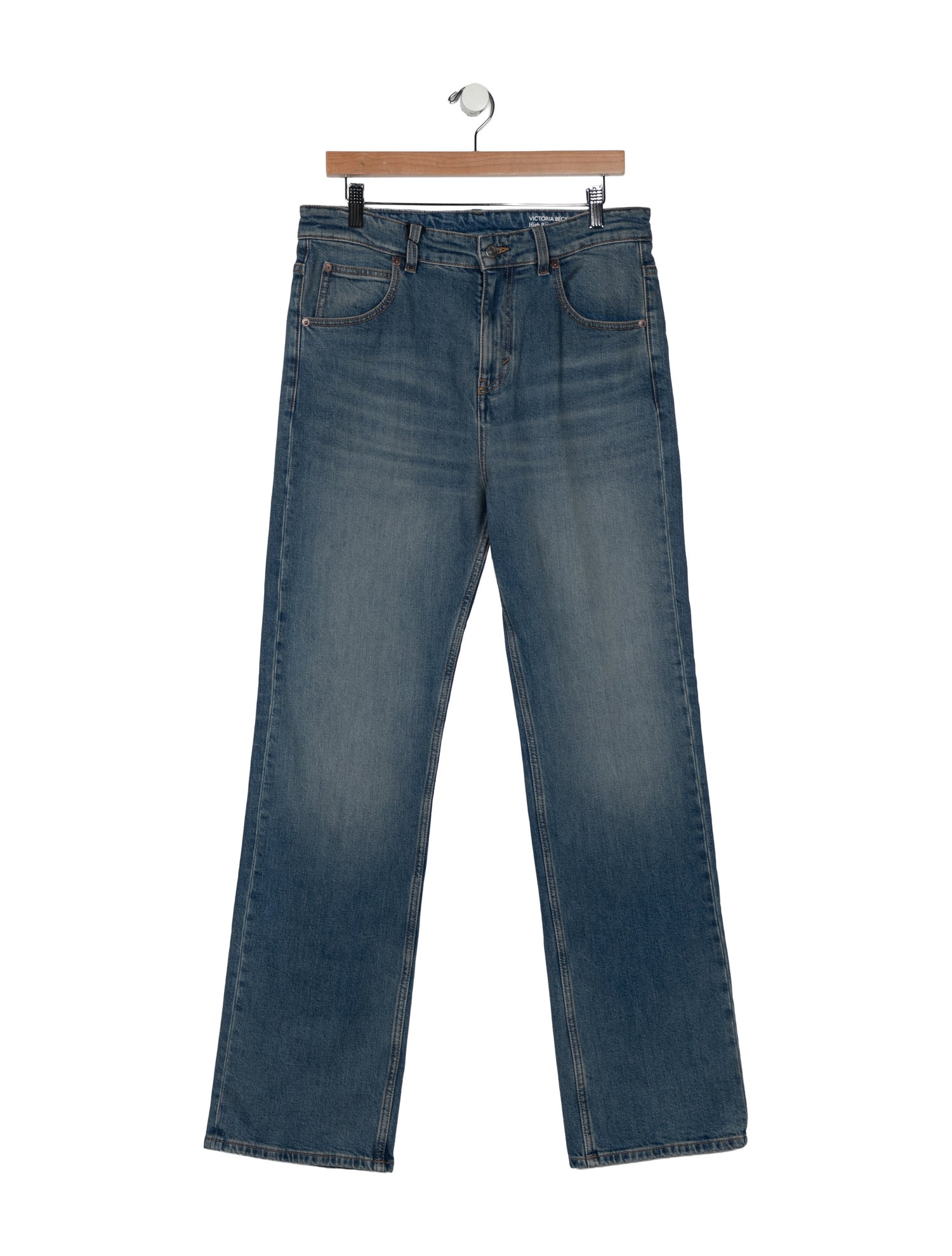 Victoria Beckham High-Rise Wide Leg Jeans w/ Tags