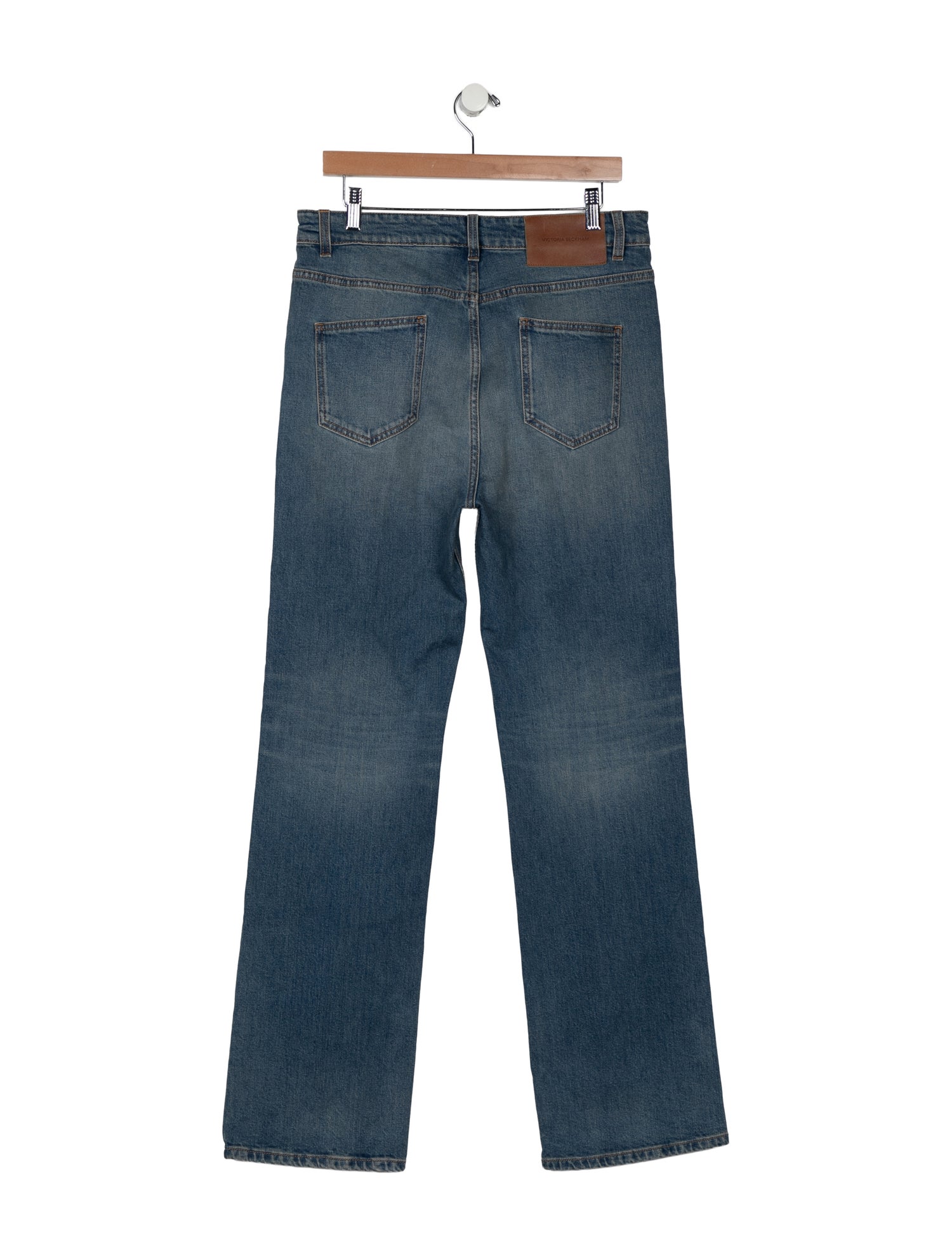 Victoria Beckham High-Rise Wide Leg Jeans w/ Tags