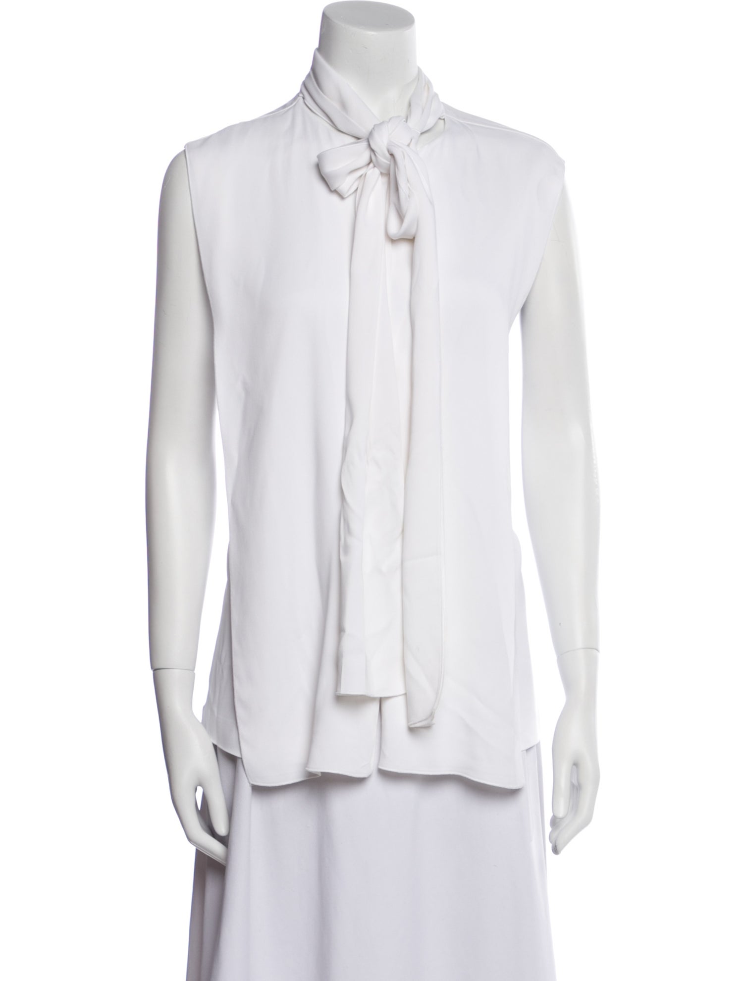 Victoria Beckham V-Neck Sleeveless Blouse