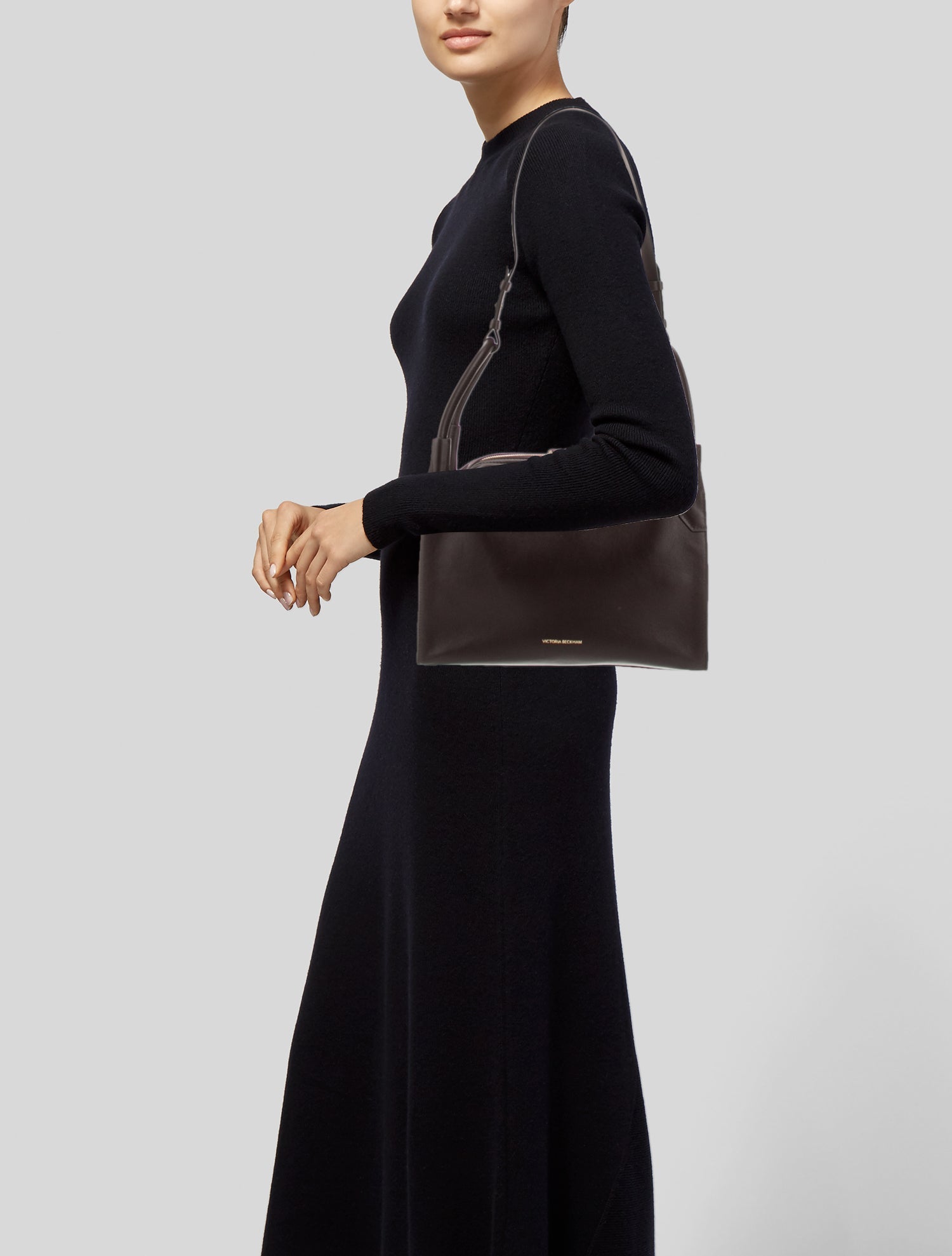 Victoria Beckham Leather Messenger Bag