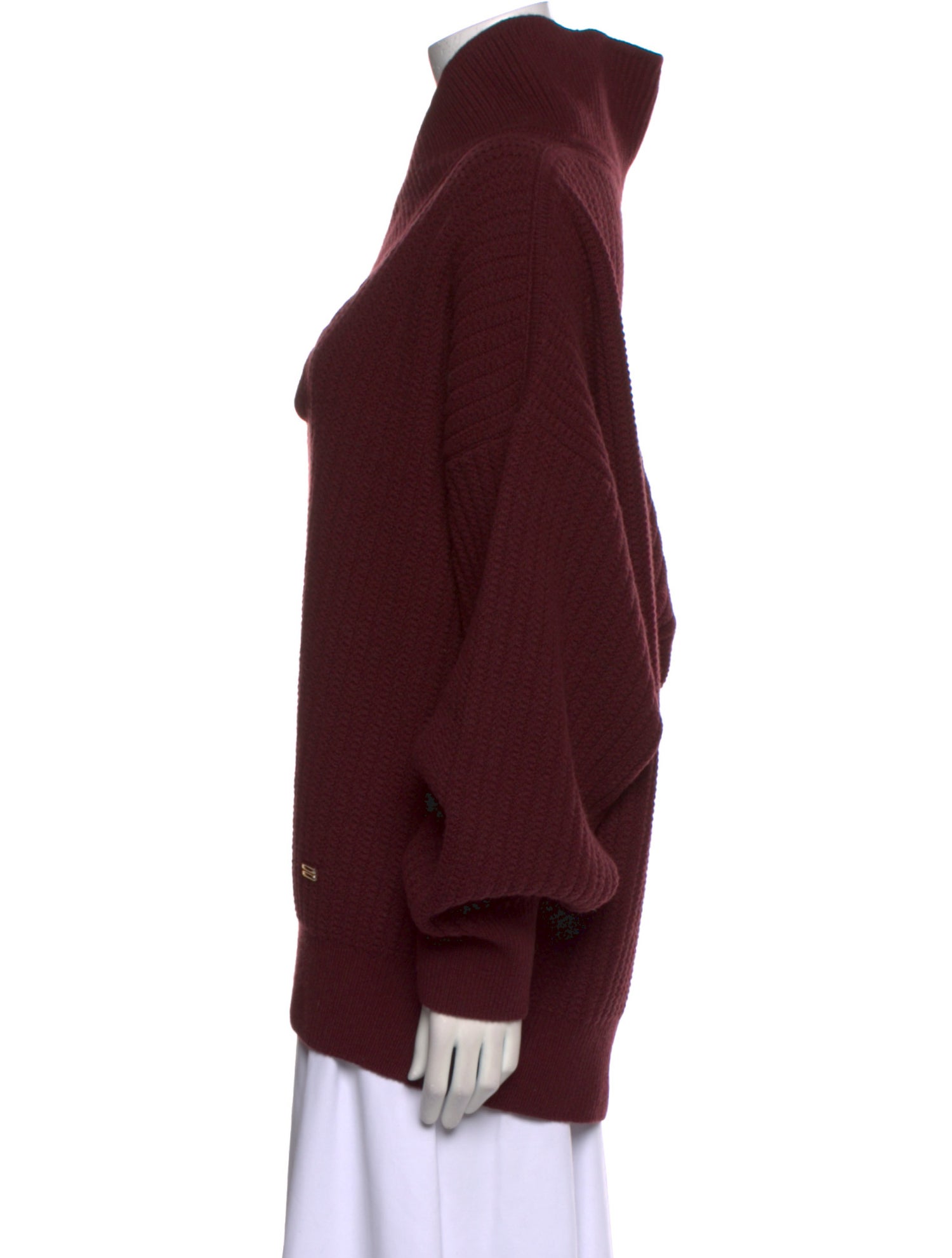 Victoria Beckham Wool V-Neck Sweater