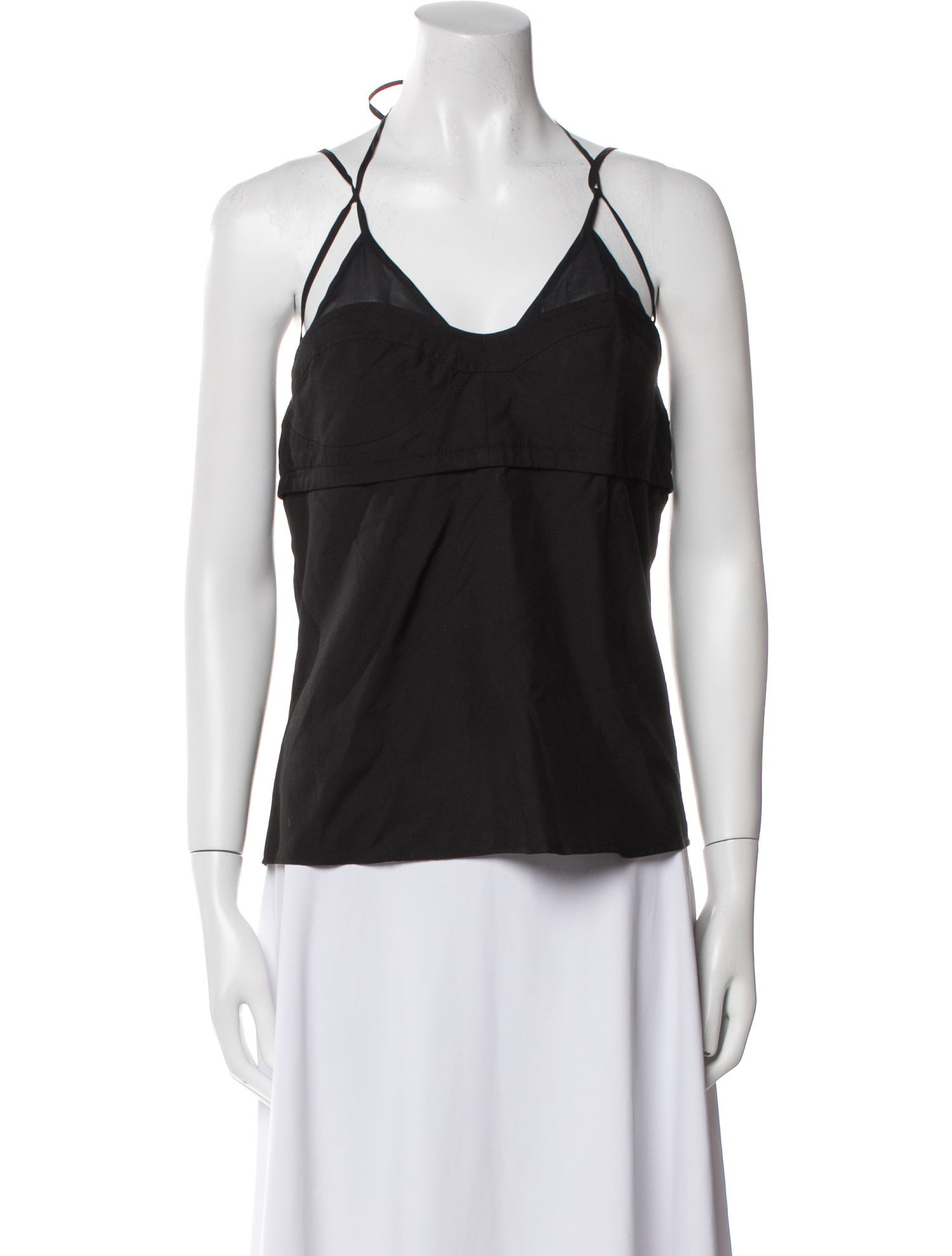 Victoria Beckham Halterneck Sleeveless Top