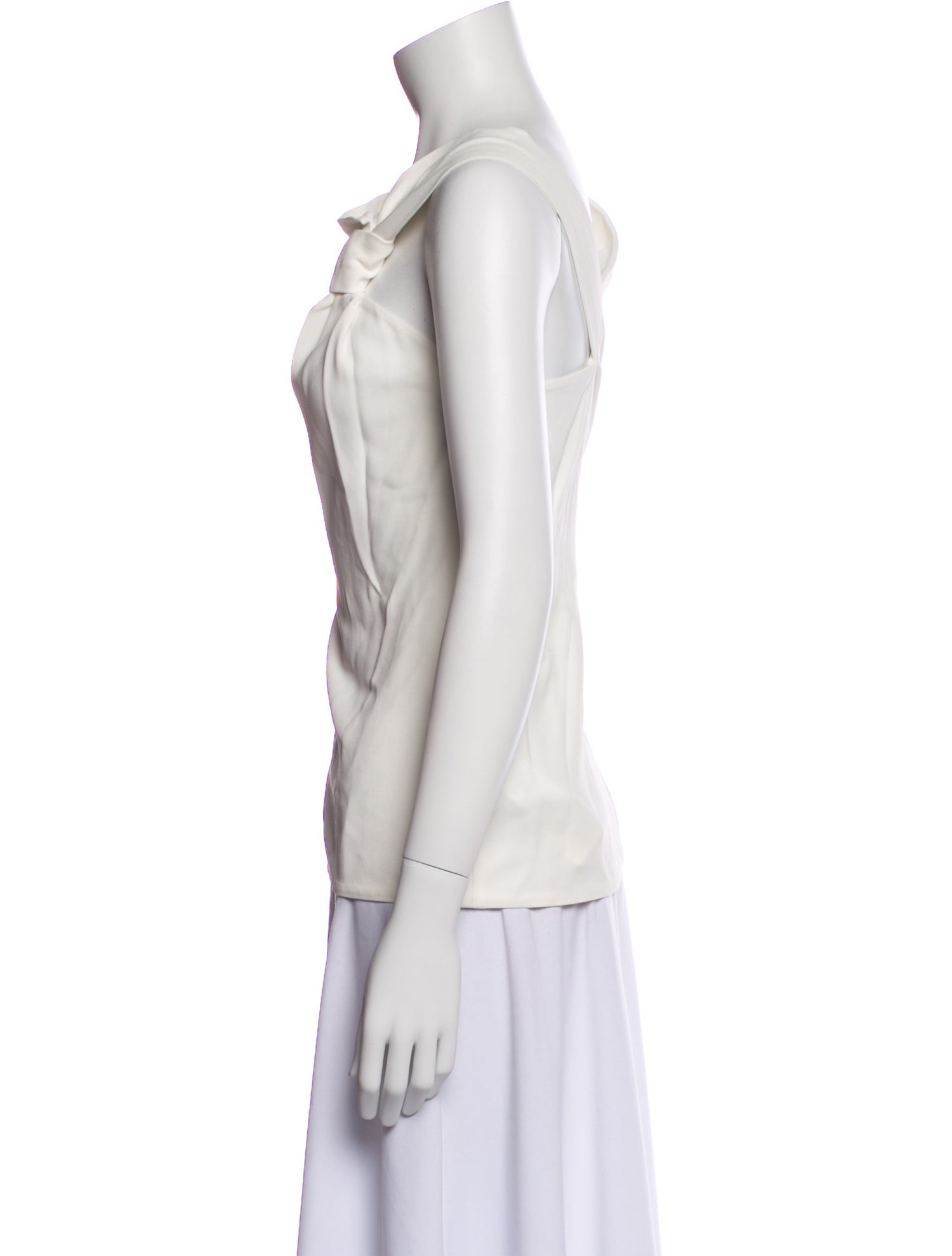 Victoria Beckham Asymmetrical Sleeveless Top